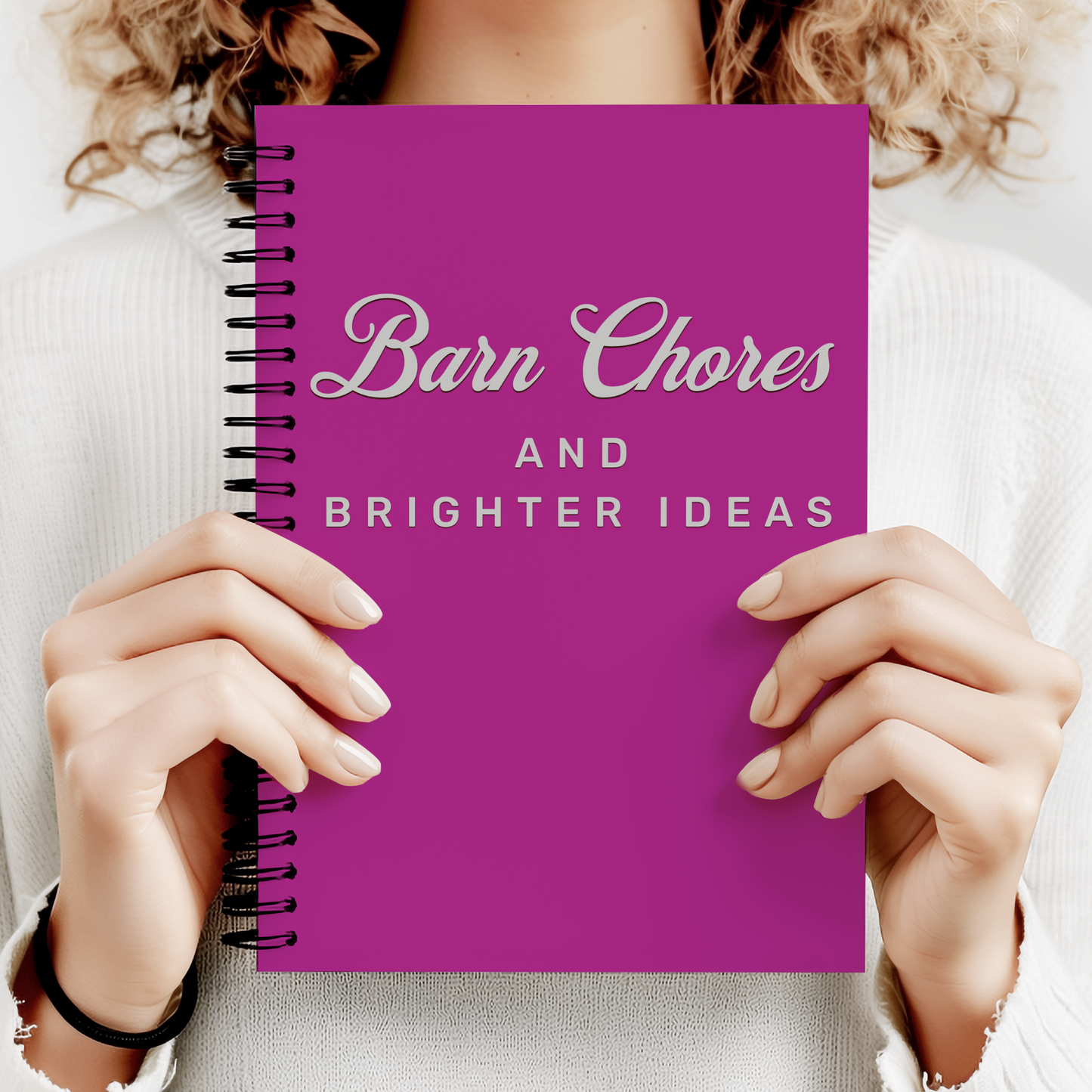 Horse Barn Spiral Notebook