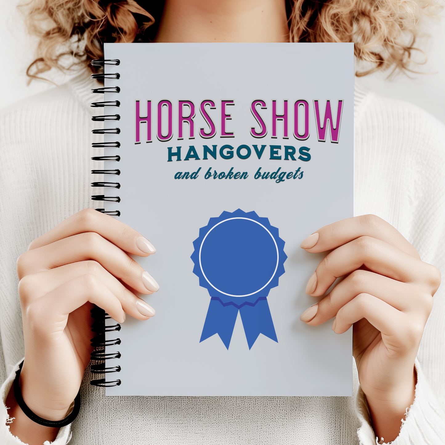 Horse show Spiral Notebook