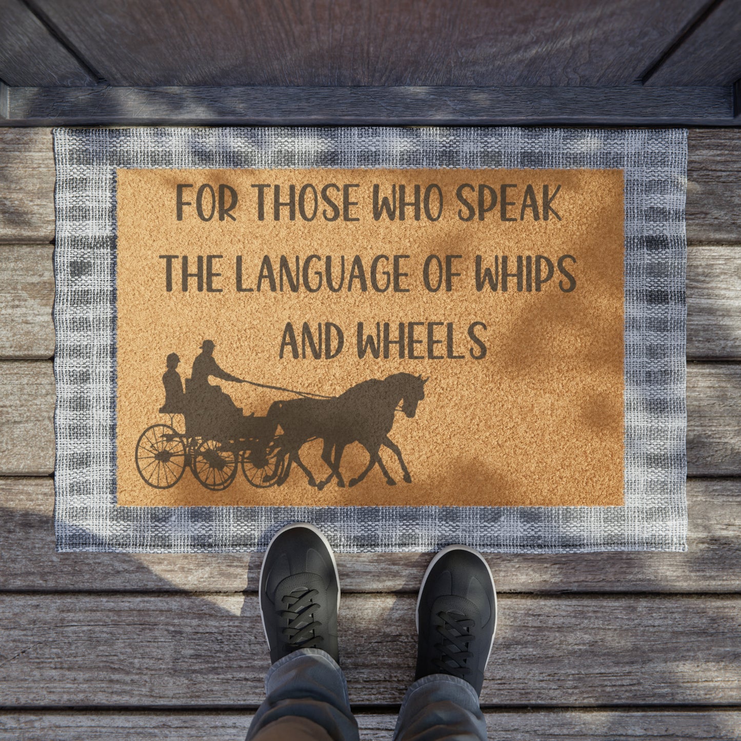 Barn doormat
