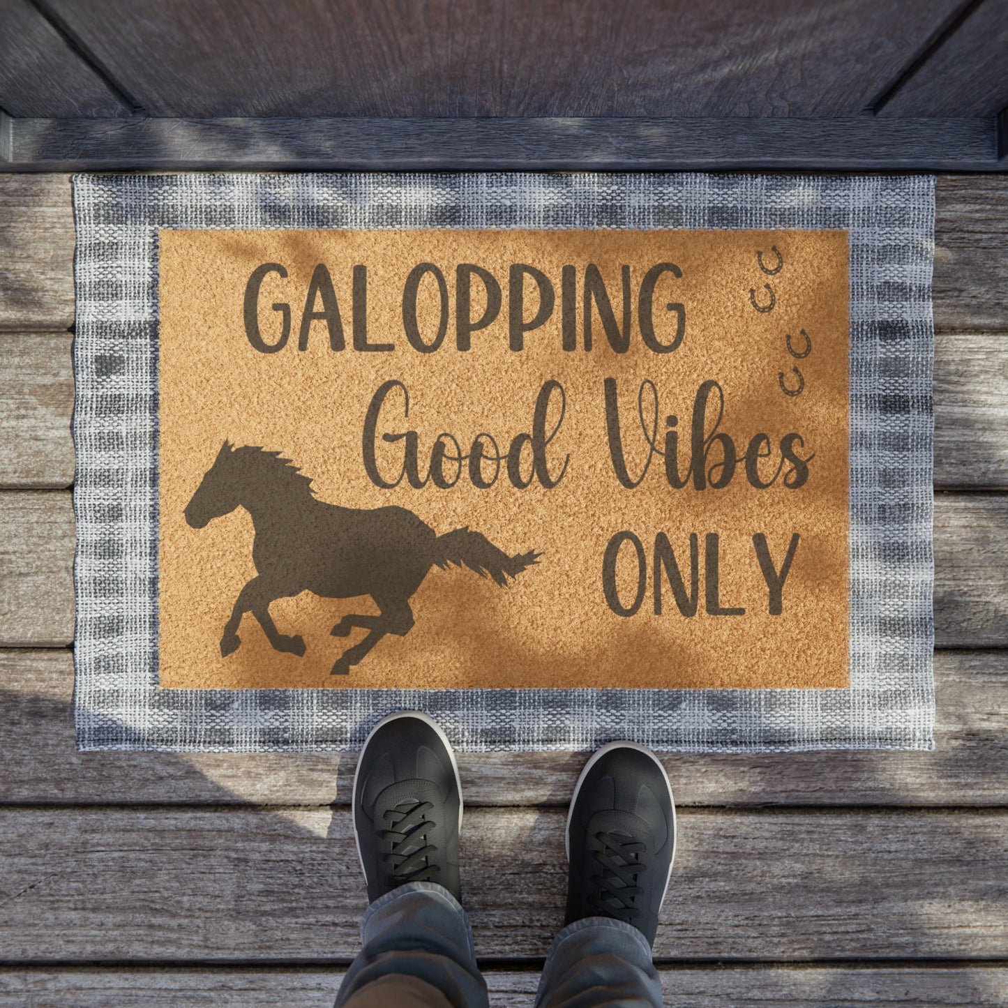 Barn doormat