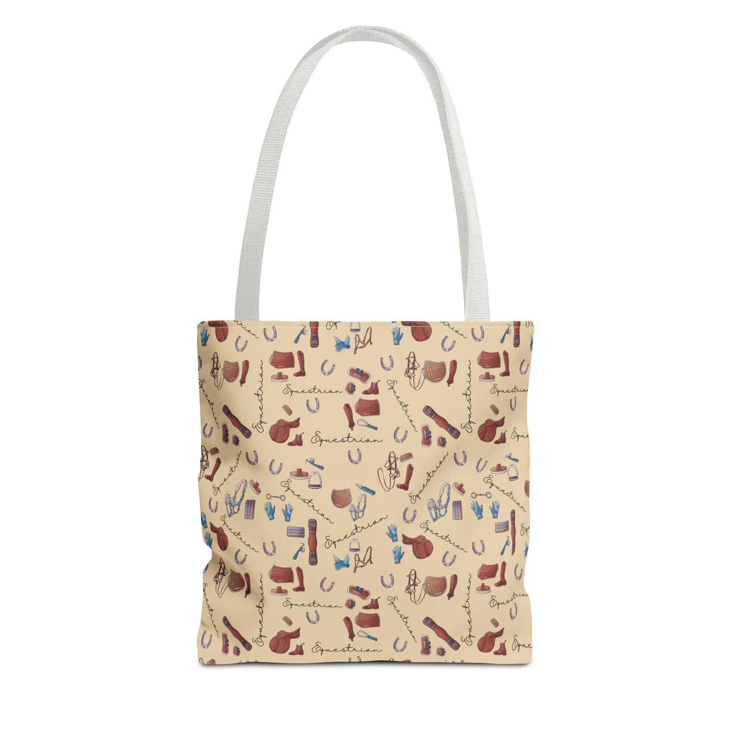 Equestrian tote bag