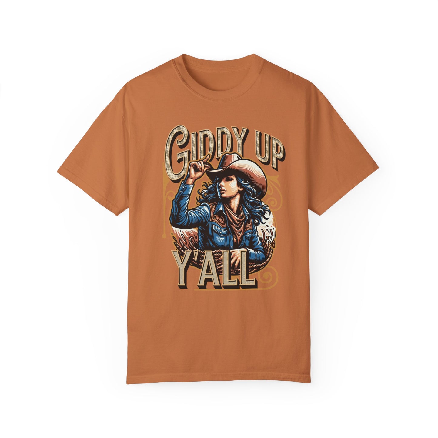 Retro cowgirl shirt