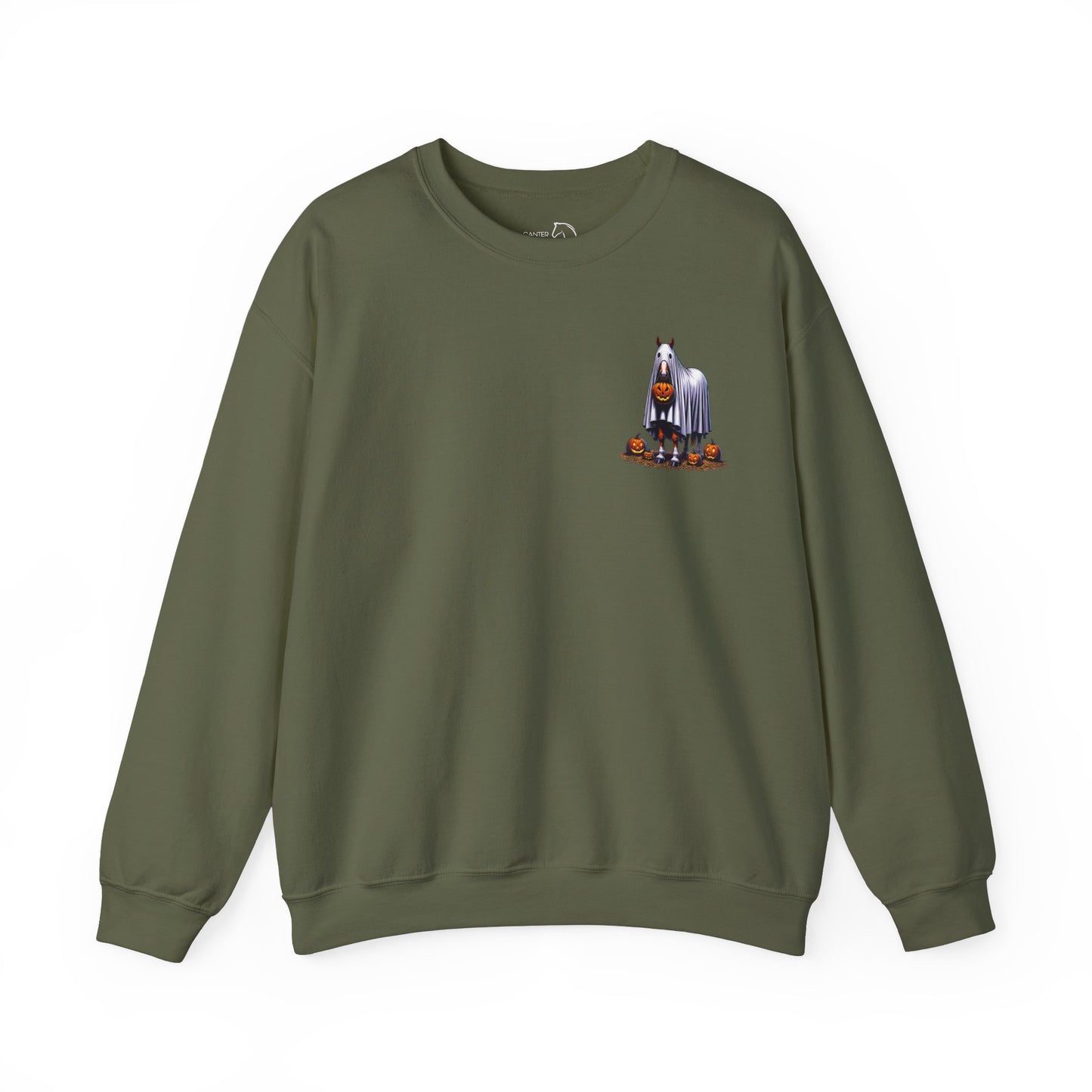Halloween Horse Ghost Sweatshirt