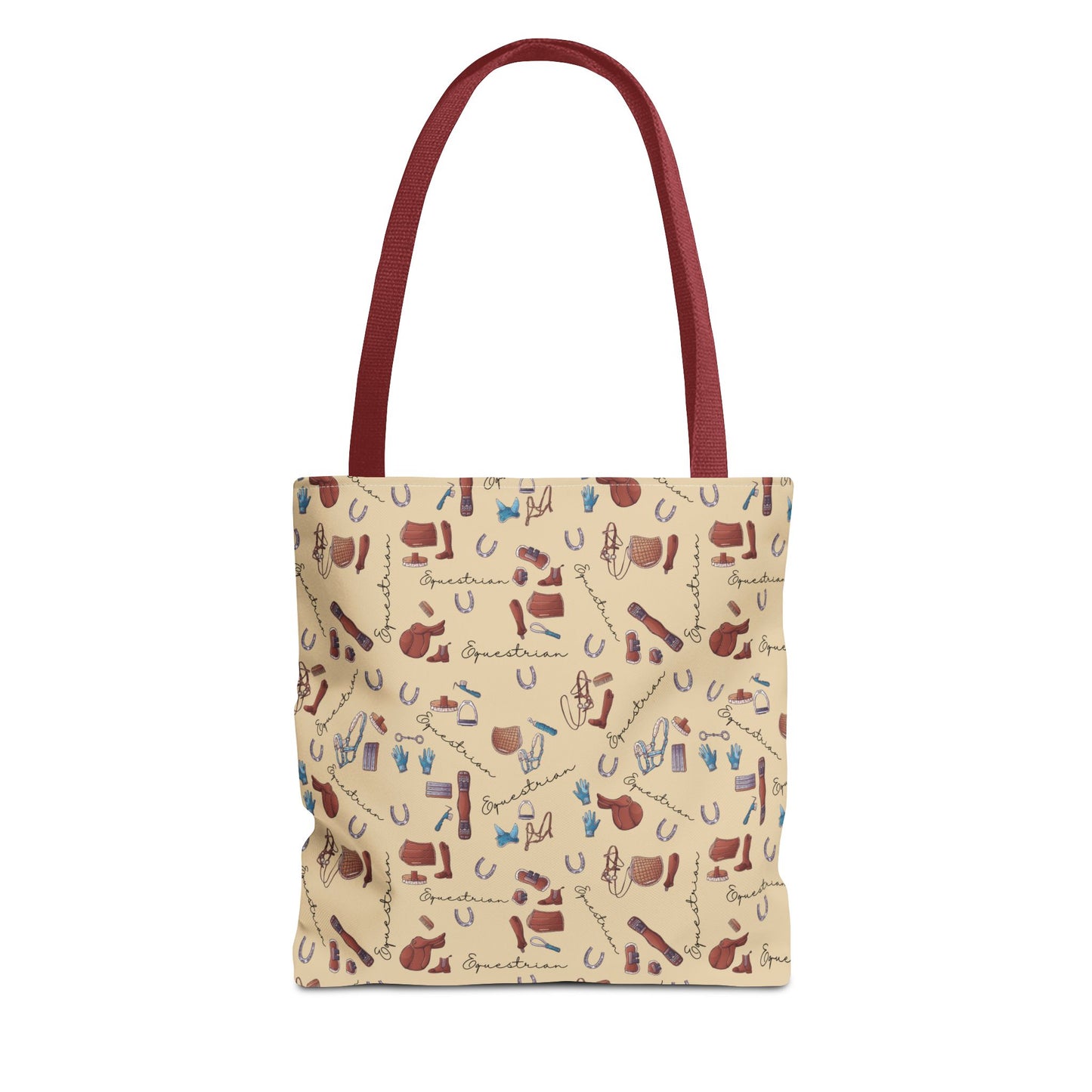 Equestrian tote bag