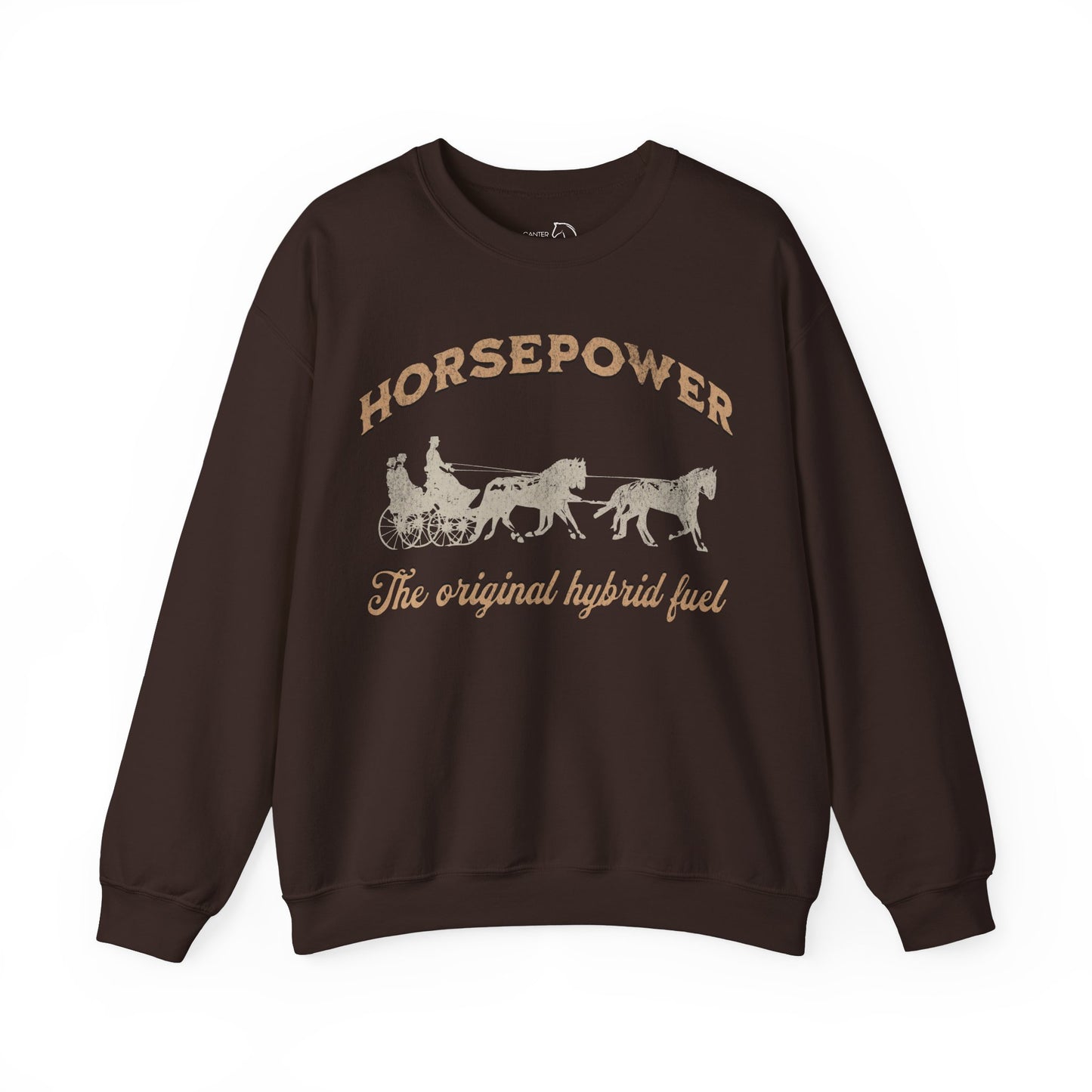 Horse driving sweatshirt