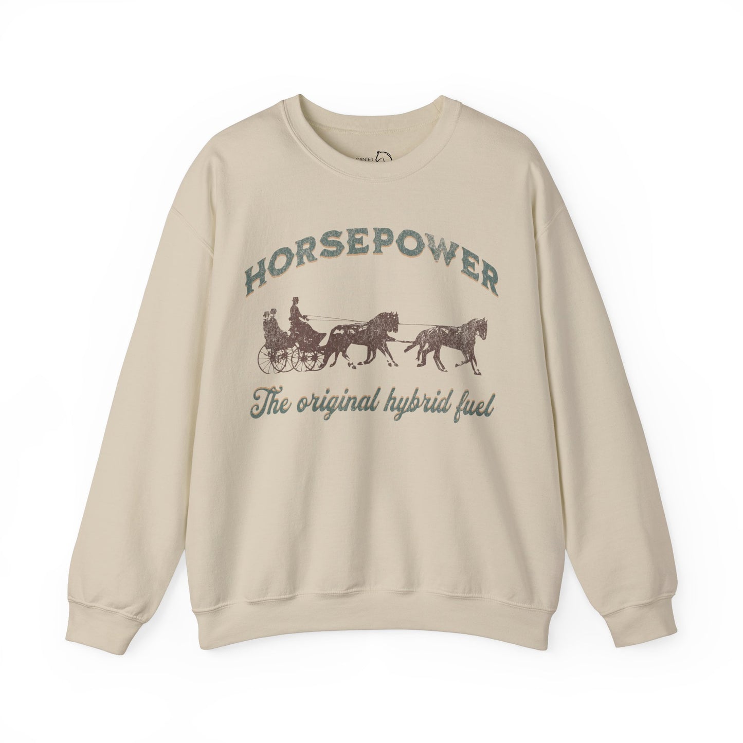 Horse driving sweatshirt