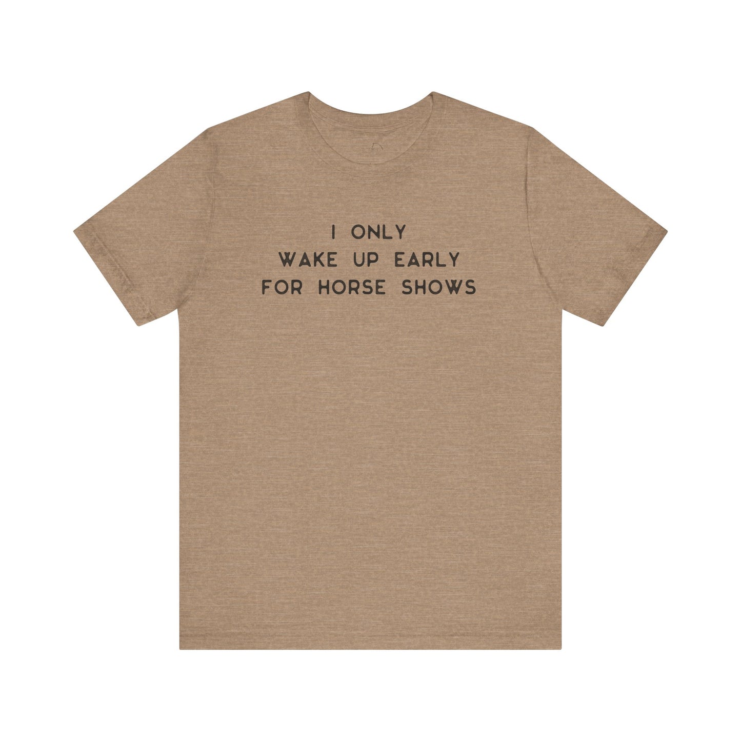 Funny horse show shirt