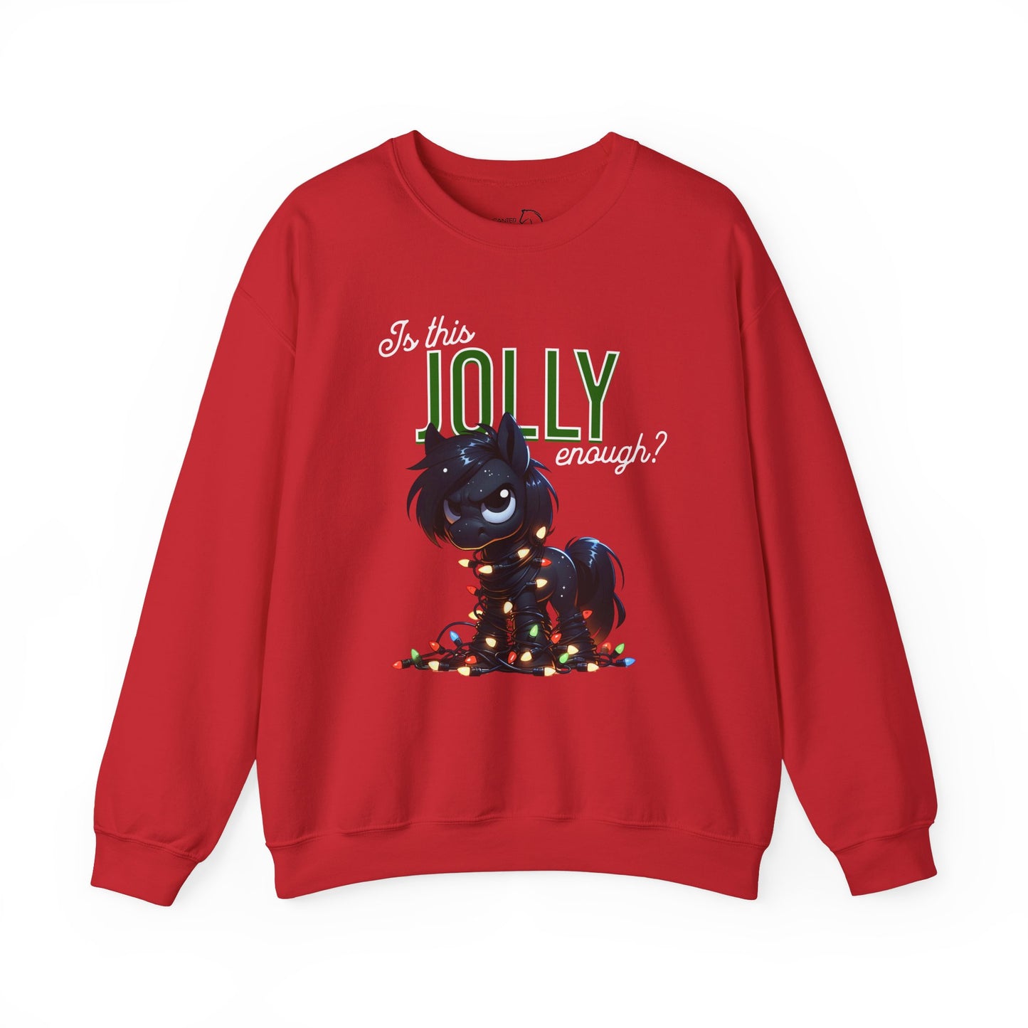 Christmas Horse Sweatshirt – Pony Holiday Winter Jumper