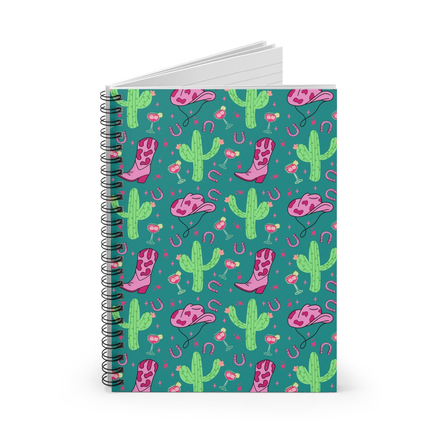 Cowgirl Spiral Notebook