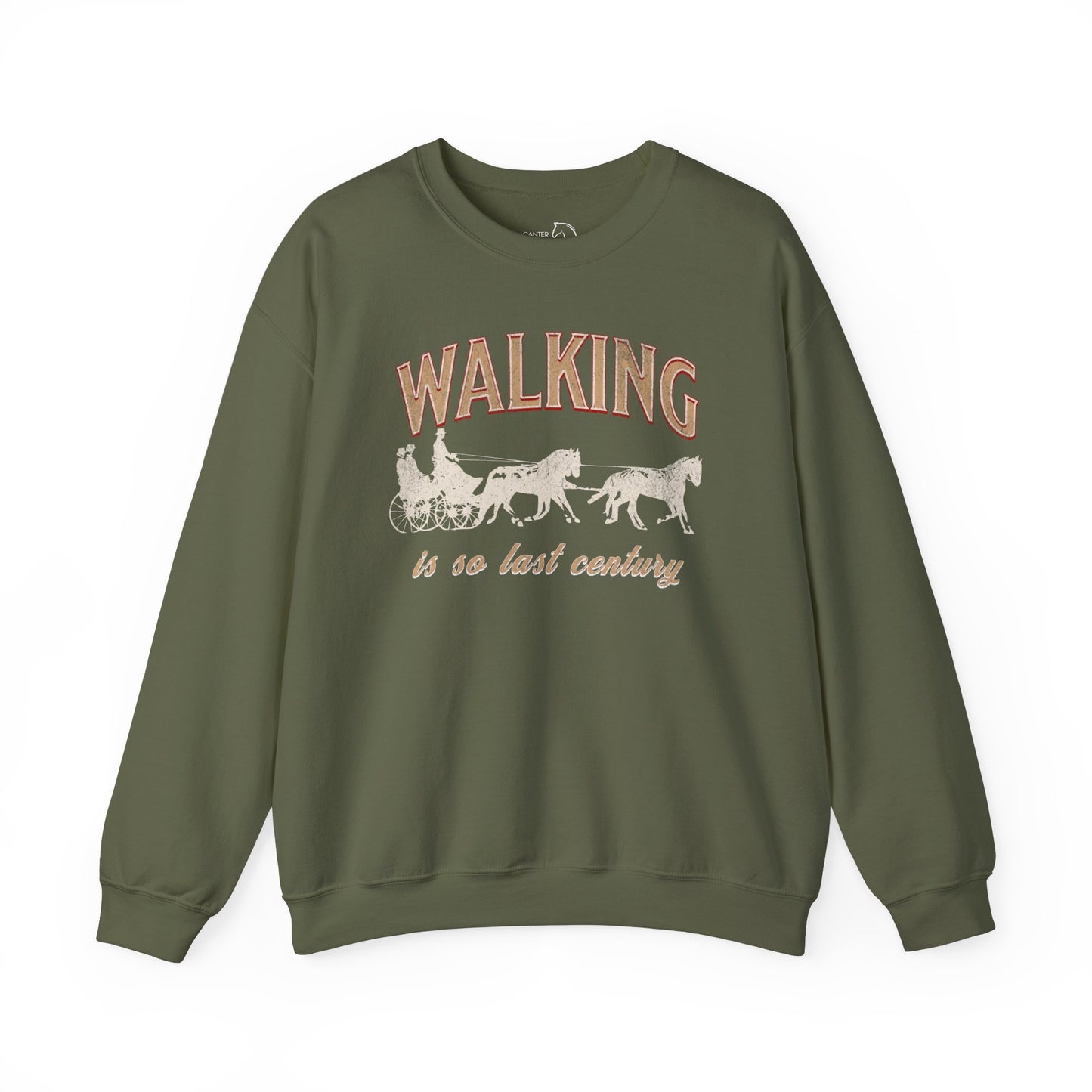 Horse driving sweatshirt