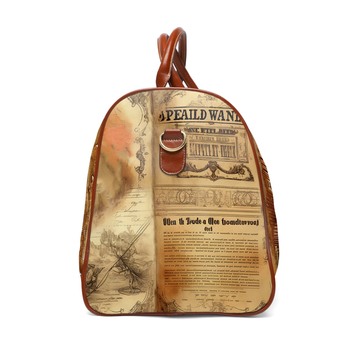 Vintage Western Travel Bag