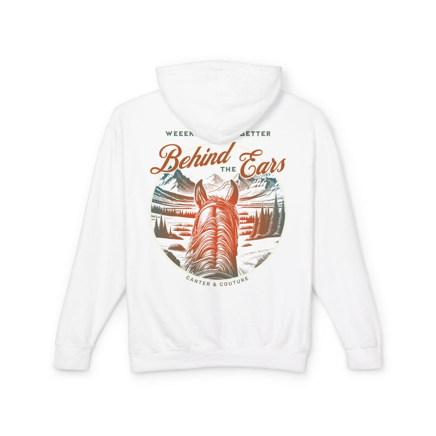 Behind The Ears Hoodie, Canter And Couture Hooded Sweatshirt