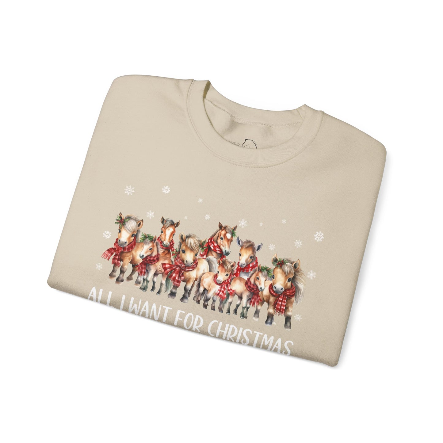 Horse Christmas Sweatshirt