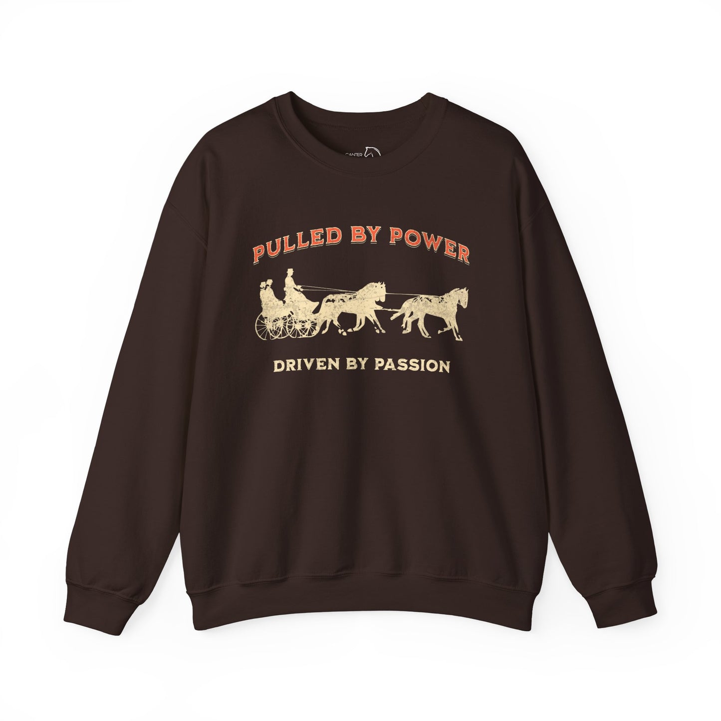 Horse driving sweatshirt