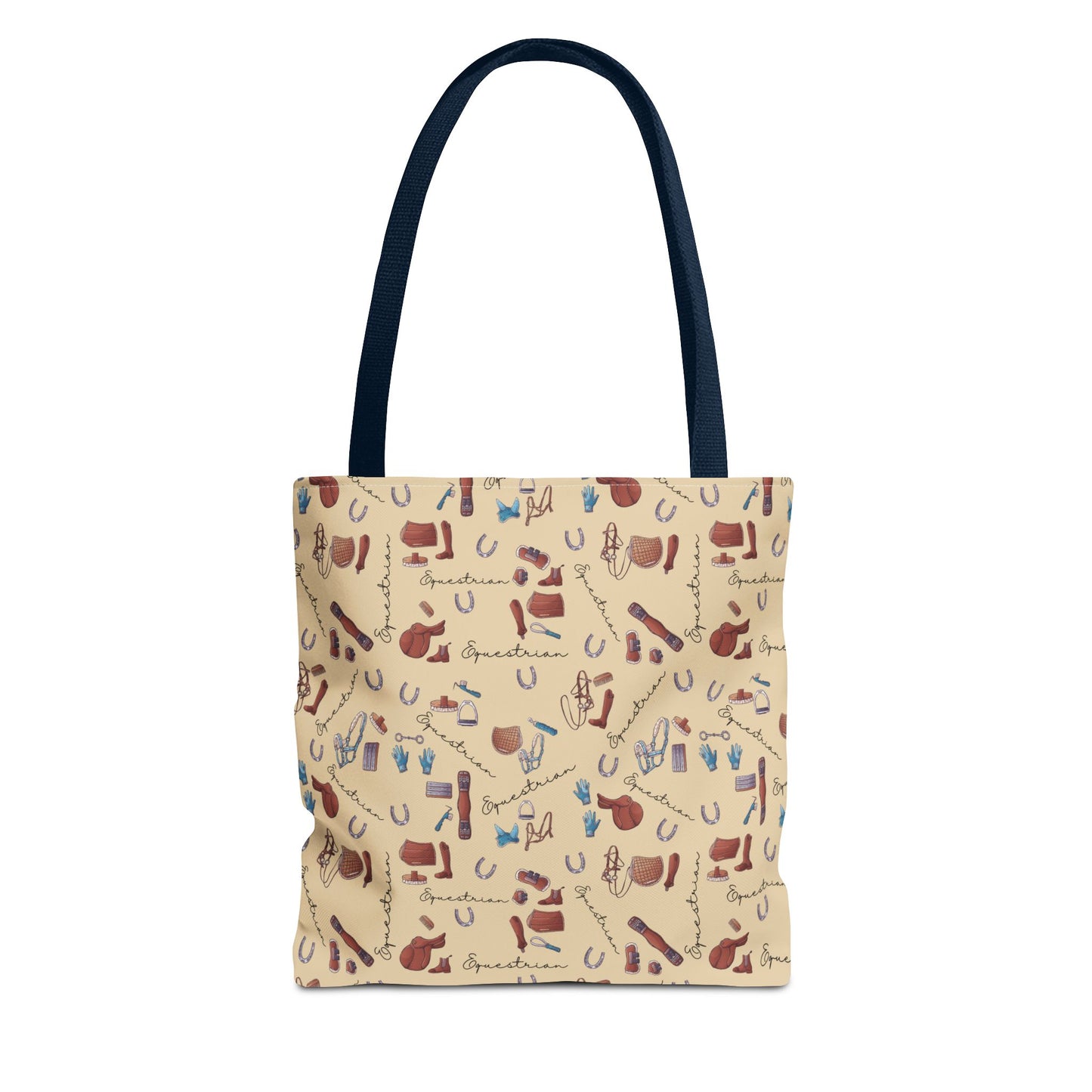 Equestrian tote bag