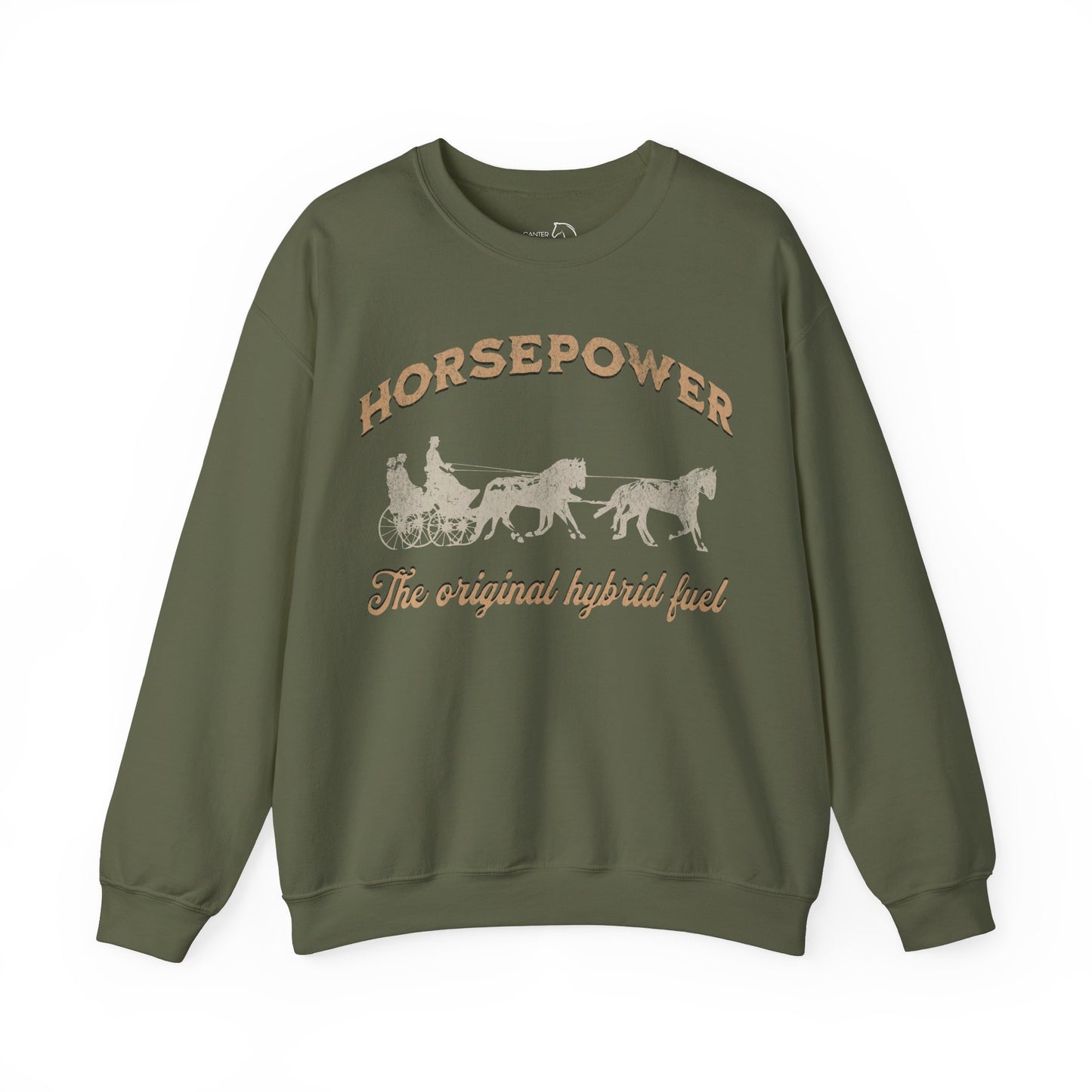 Horse driving sweatshirt