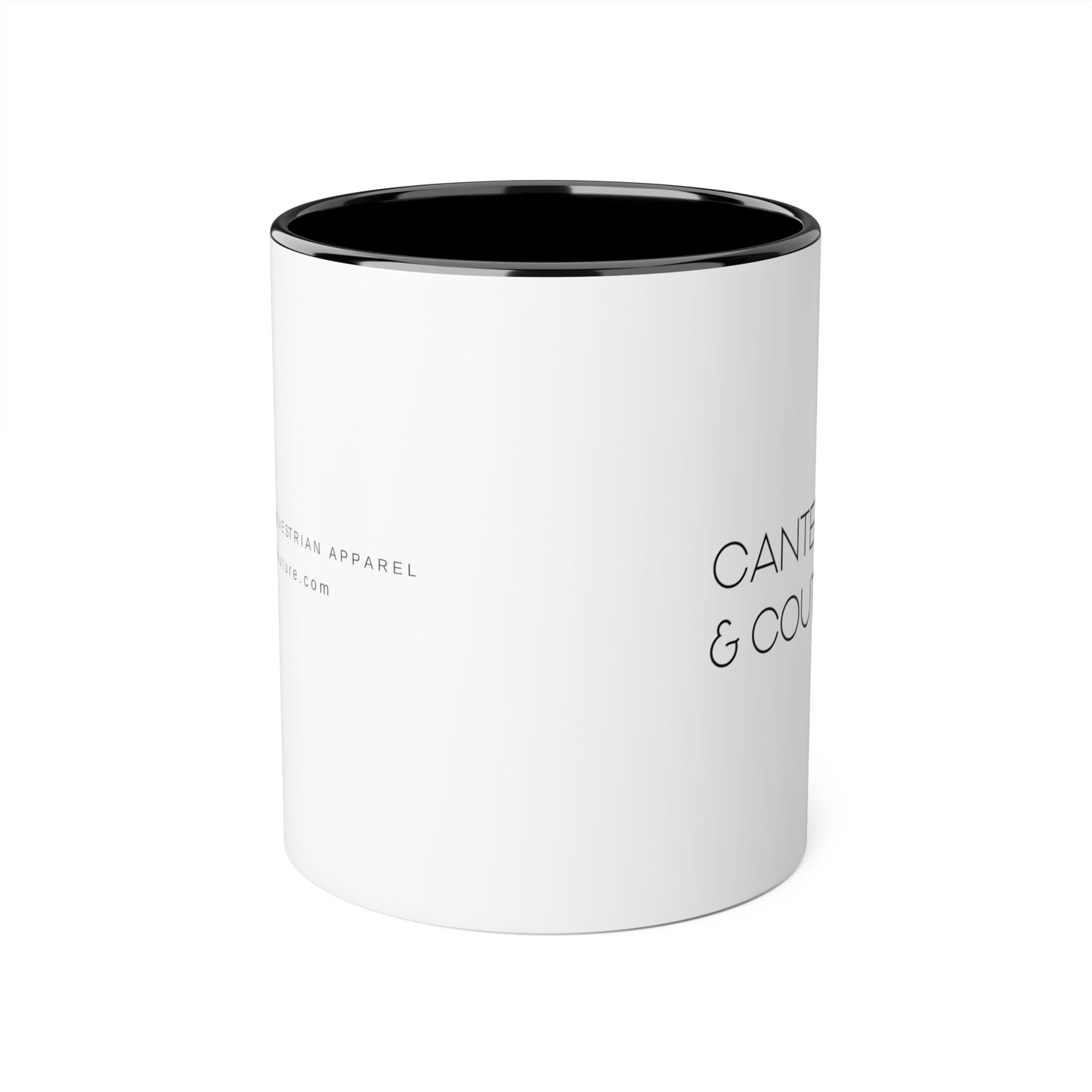 Canter & Couture Accent Coffee Mugs, 11oz