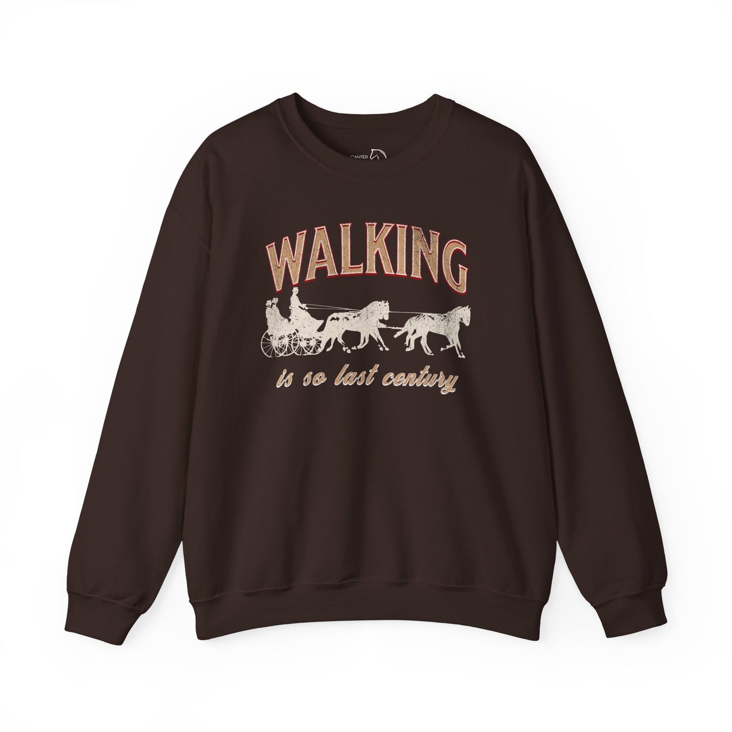 Horse driving sweatshirt