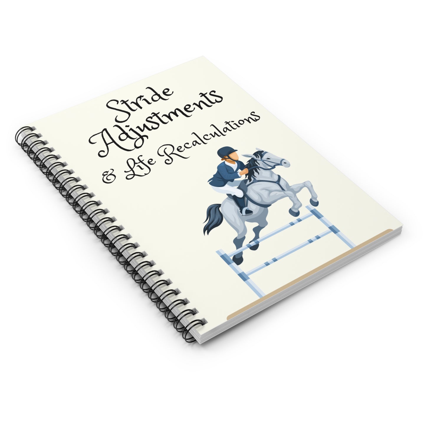 Showjumping Spiral Notebook