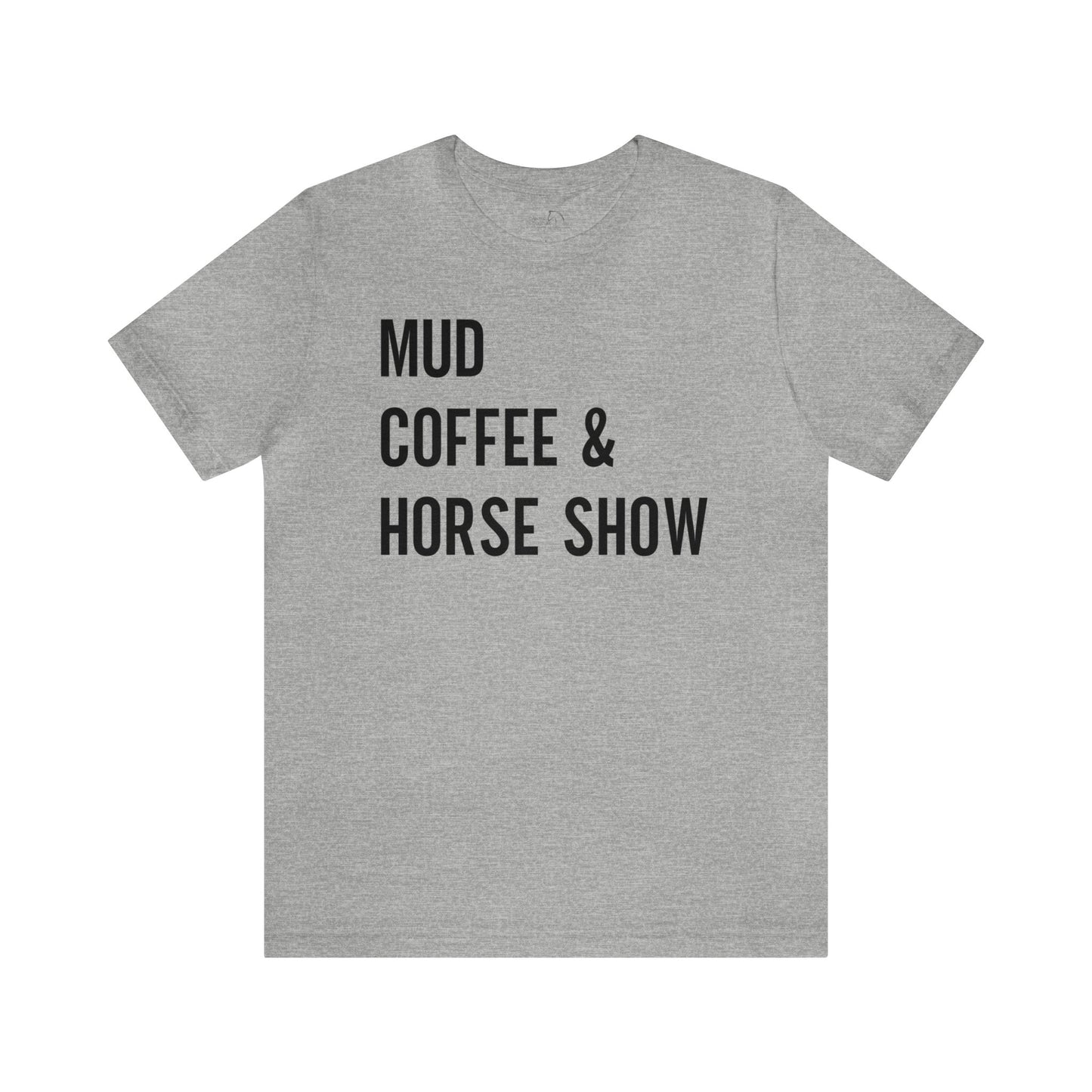 Coffee and horse show shirt