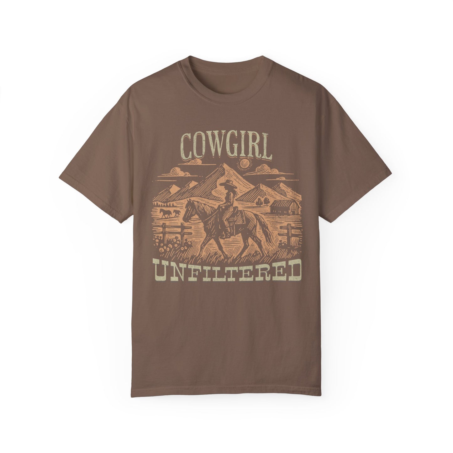 Retro cowgirl shirt