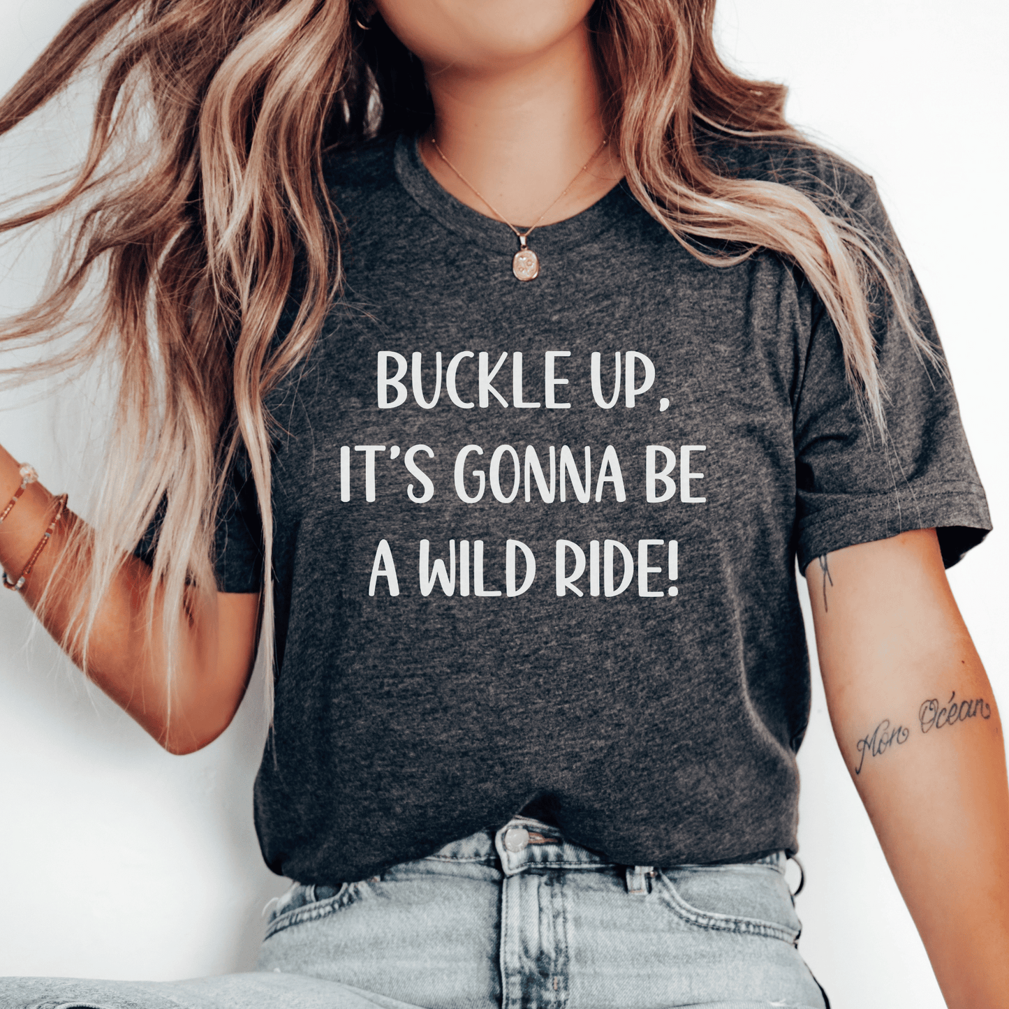 Buckle Up horse shirt