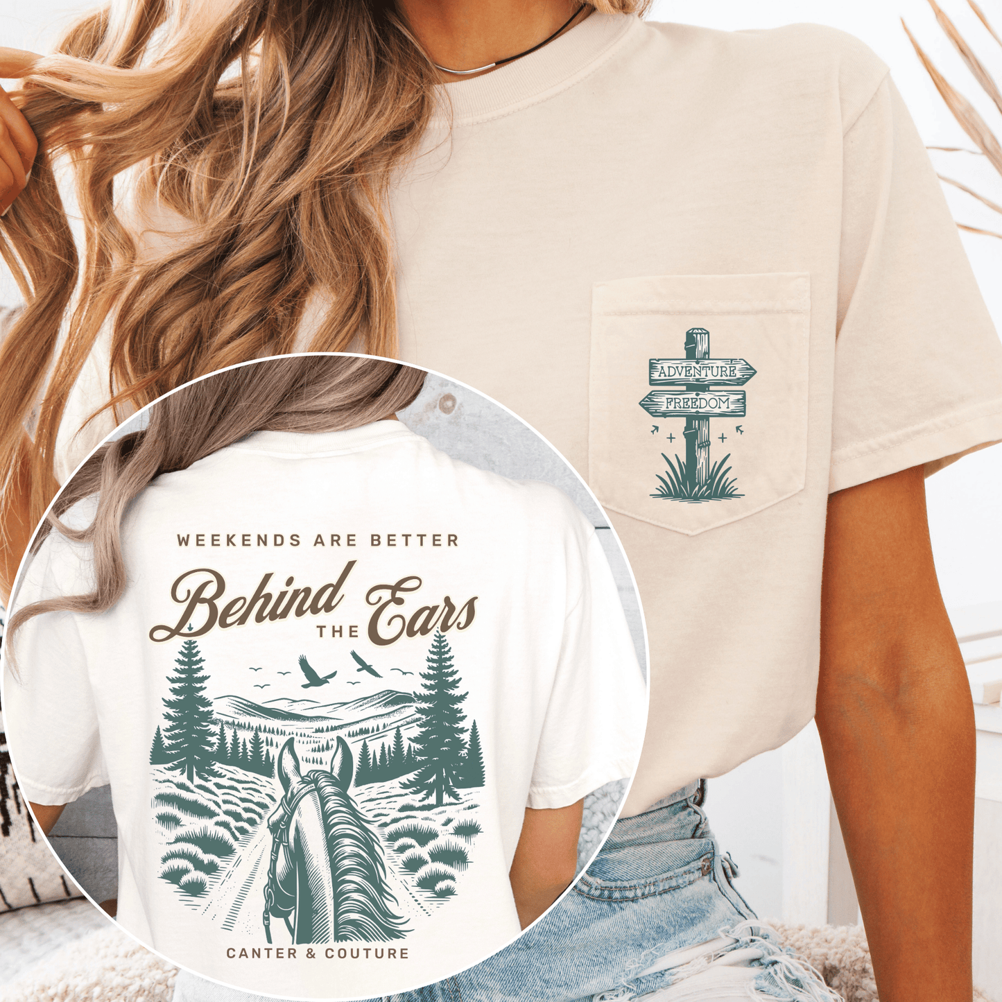 Behind the Ears Pocket T-Shirt