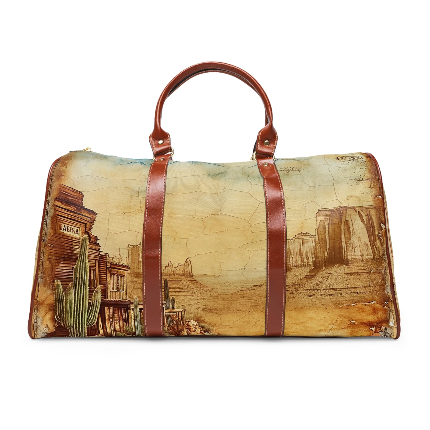Vintage Western Travel Bag