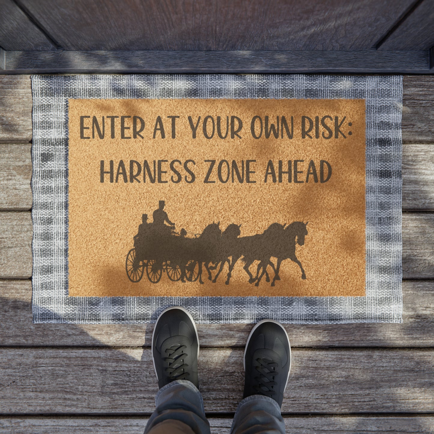 Barn doormat