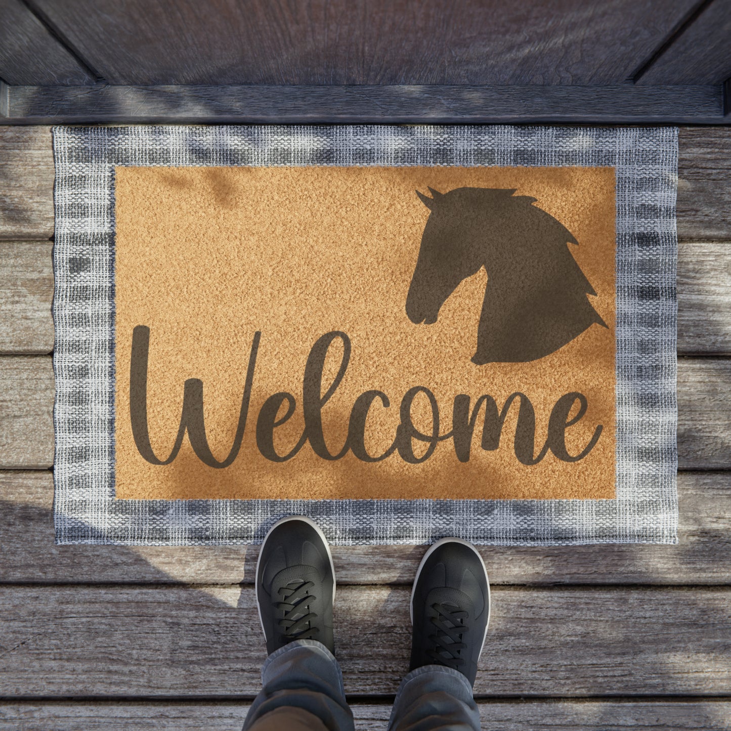 Barn doormat
