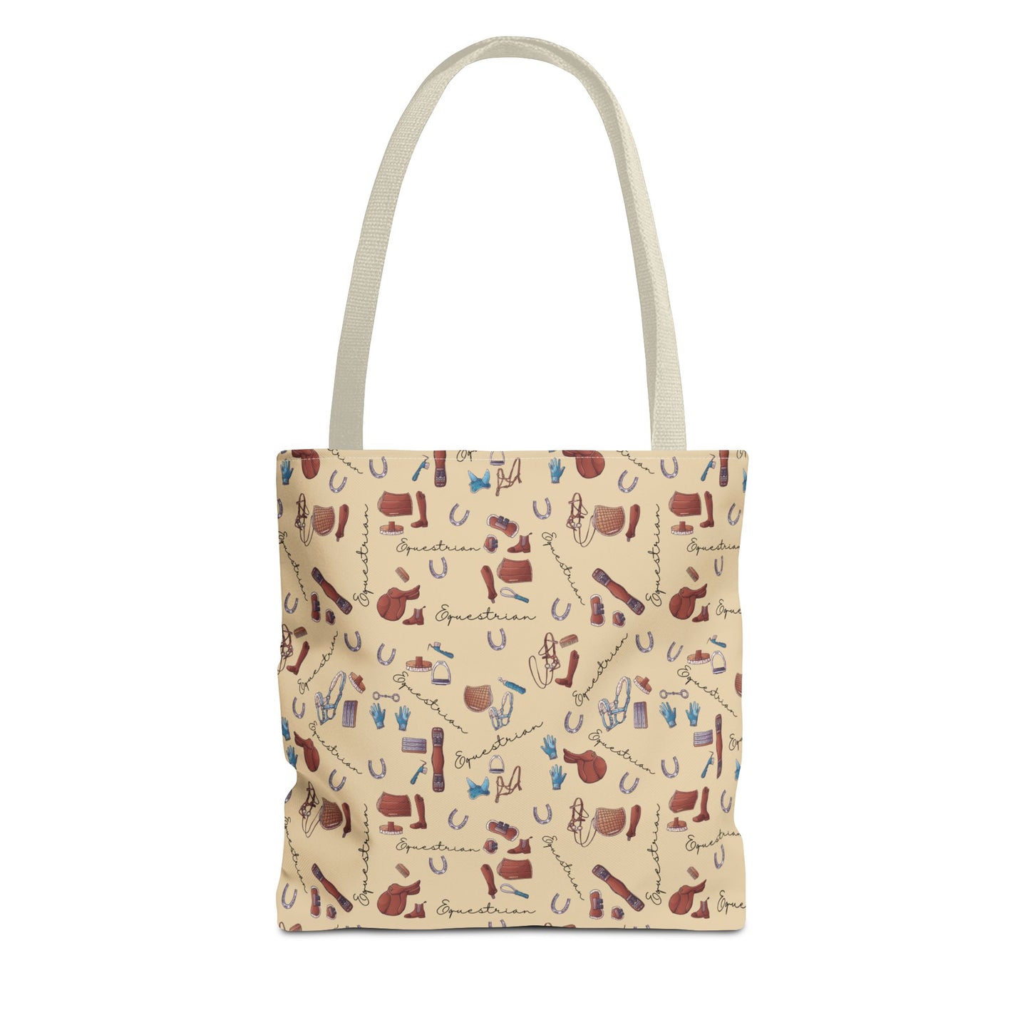 Equestrian tote bag