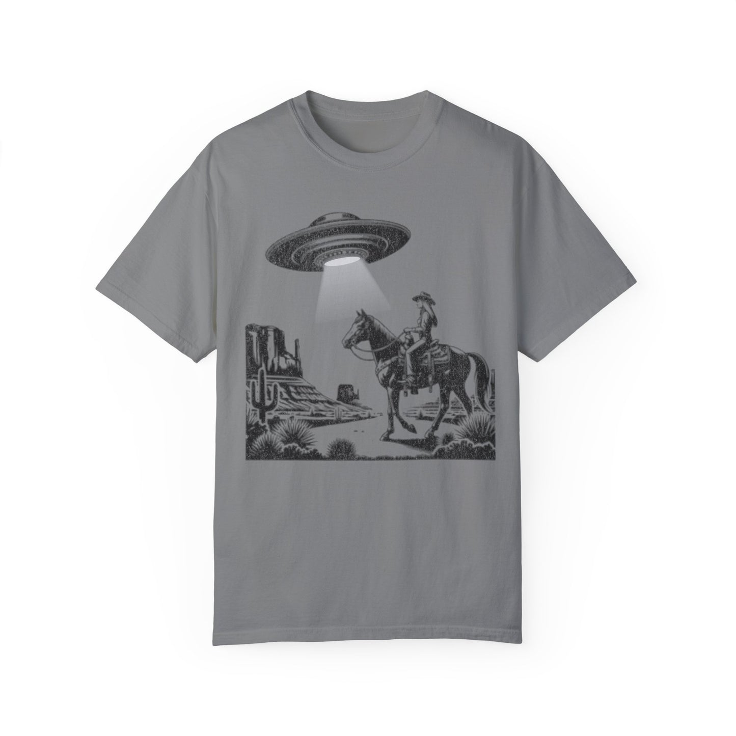 Western cowgirl UFO shirt