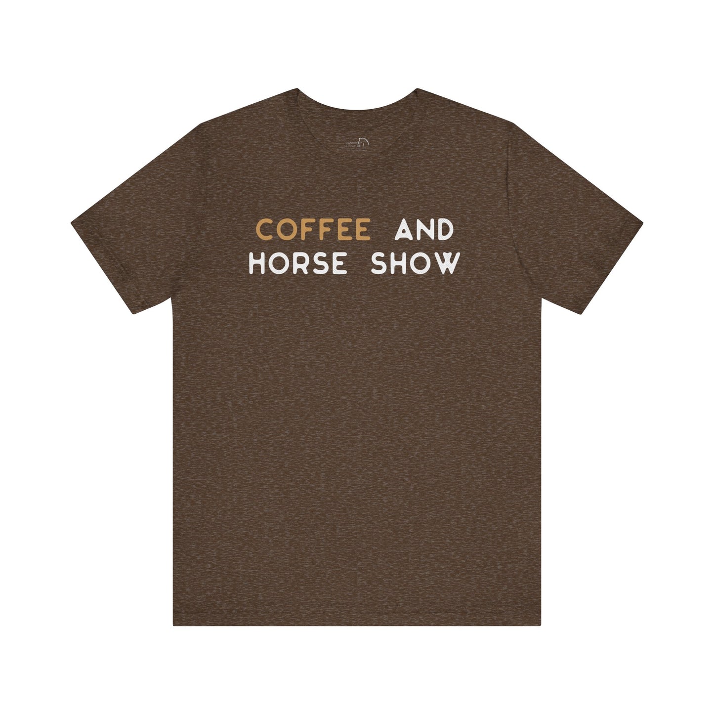 Horse coffee shirt