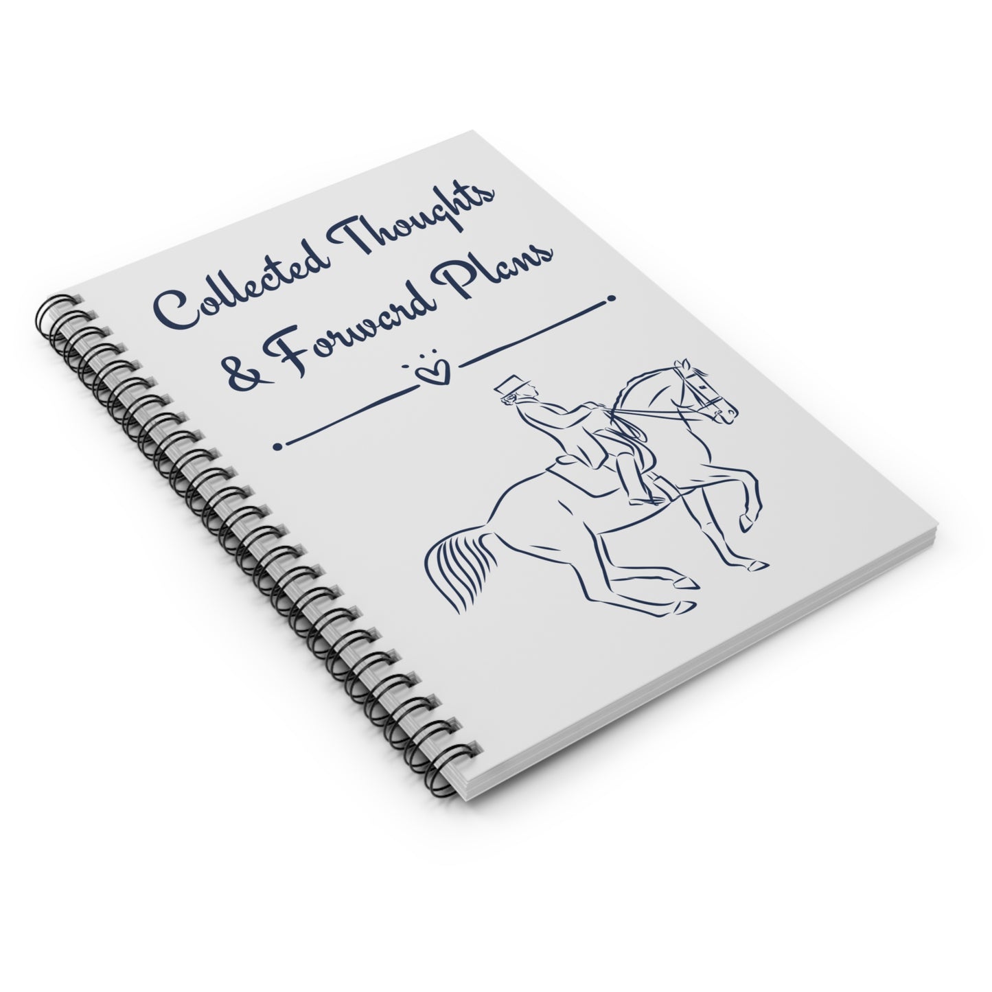 Dressage Spiral Notebook