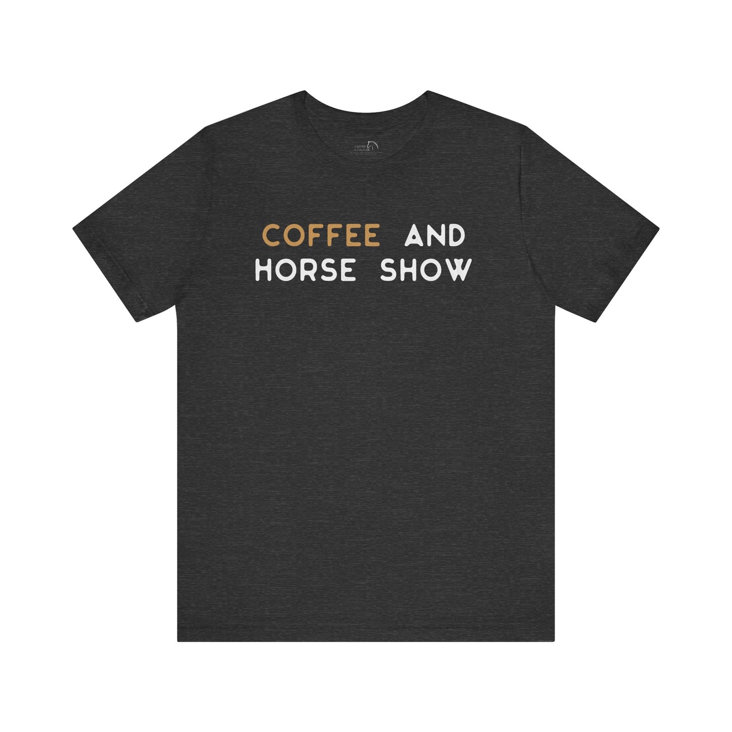 Horse coffee shirt
