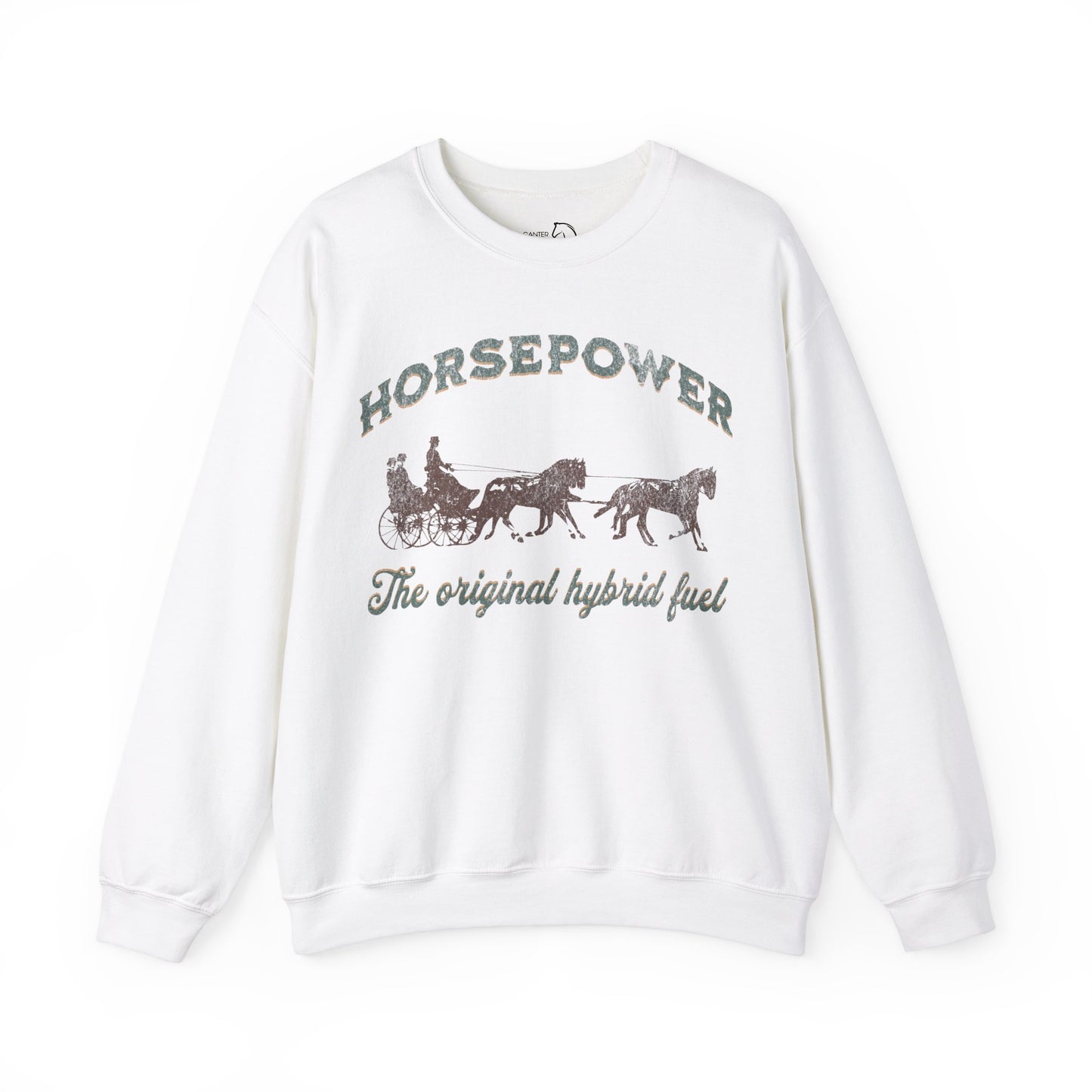 Horse driving sweatshirt