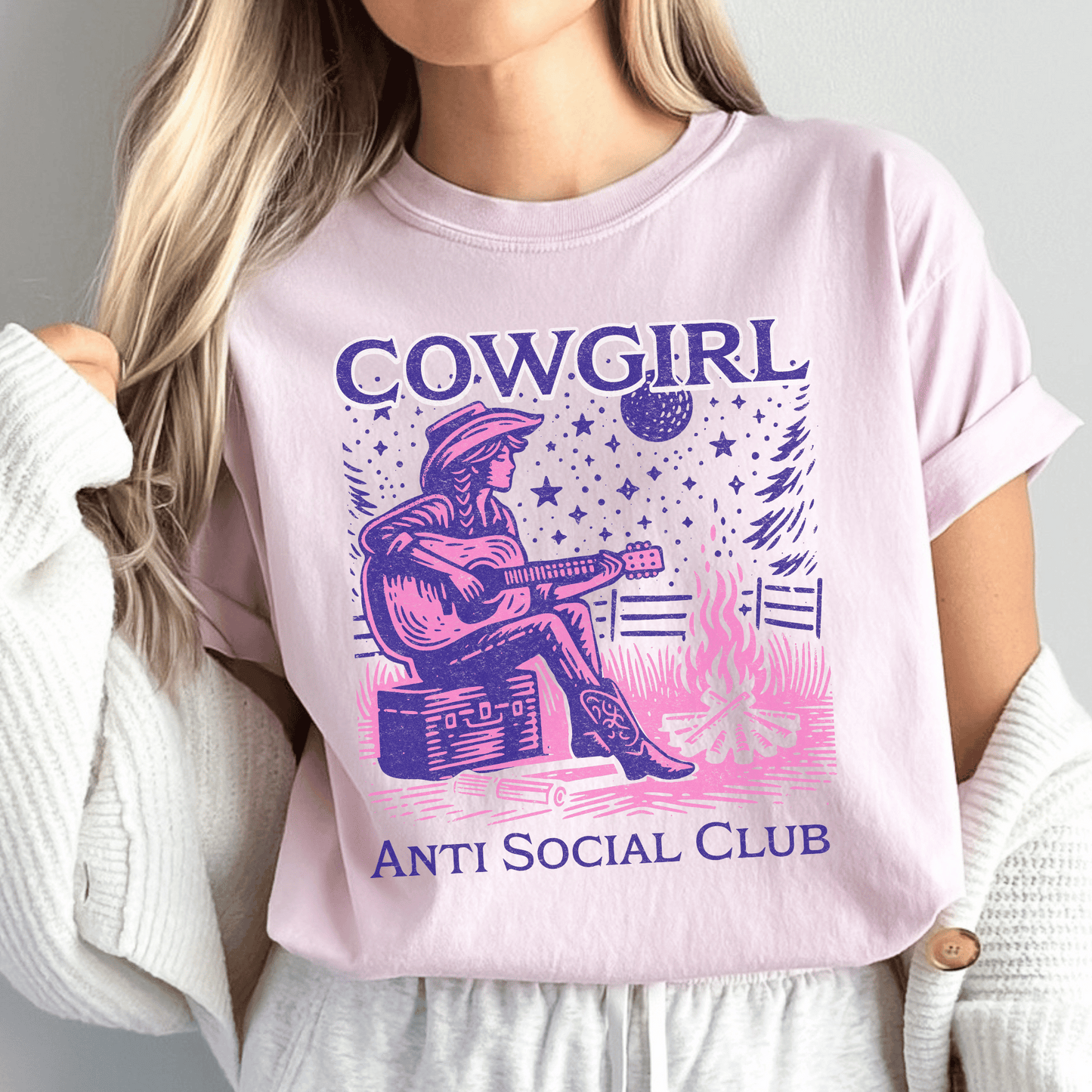 Cowgirl Anti Social Club Shirt