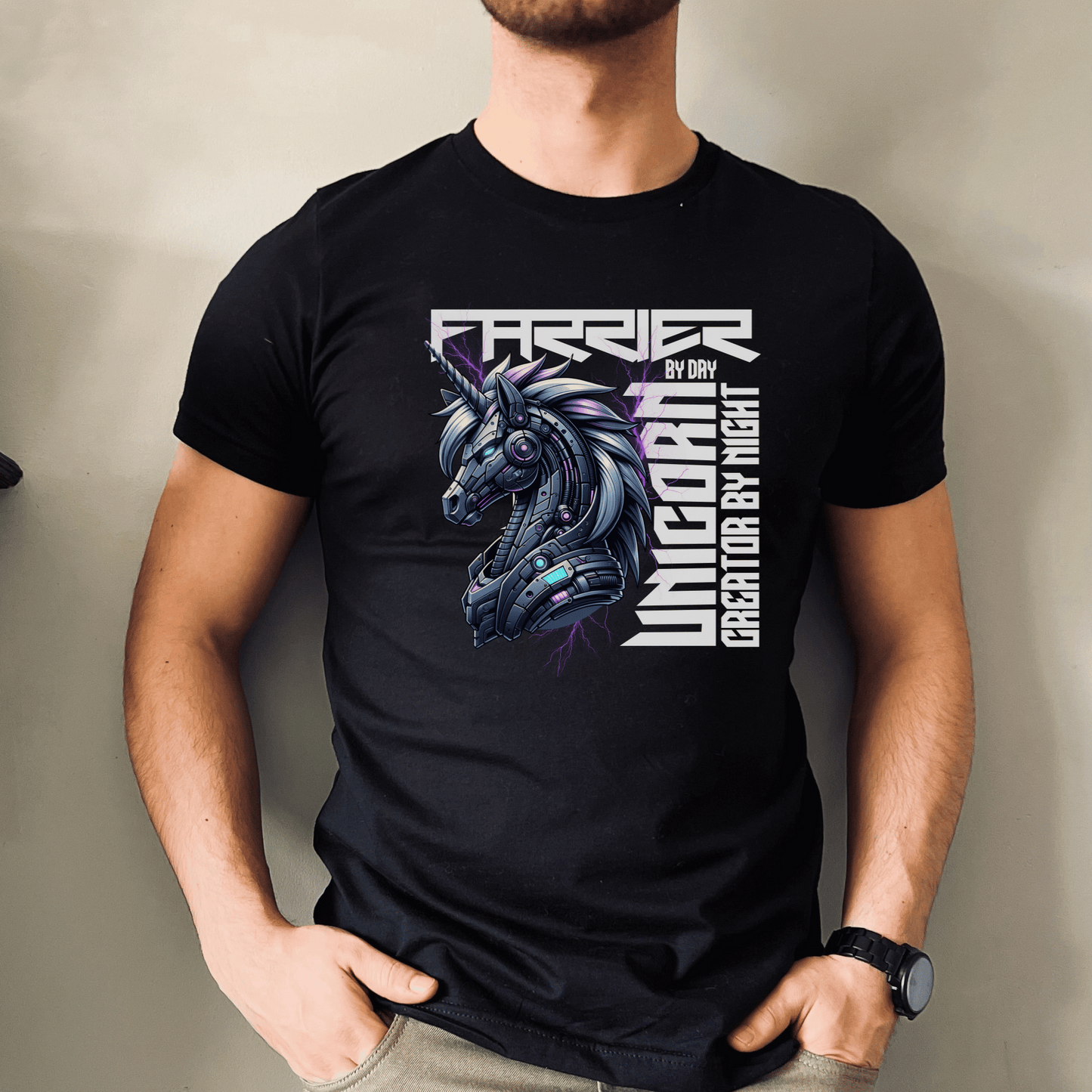 Farrier unicorn graphic shirt