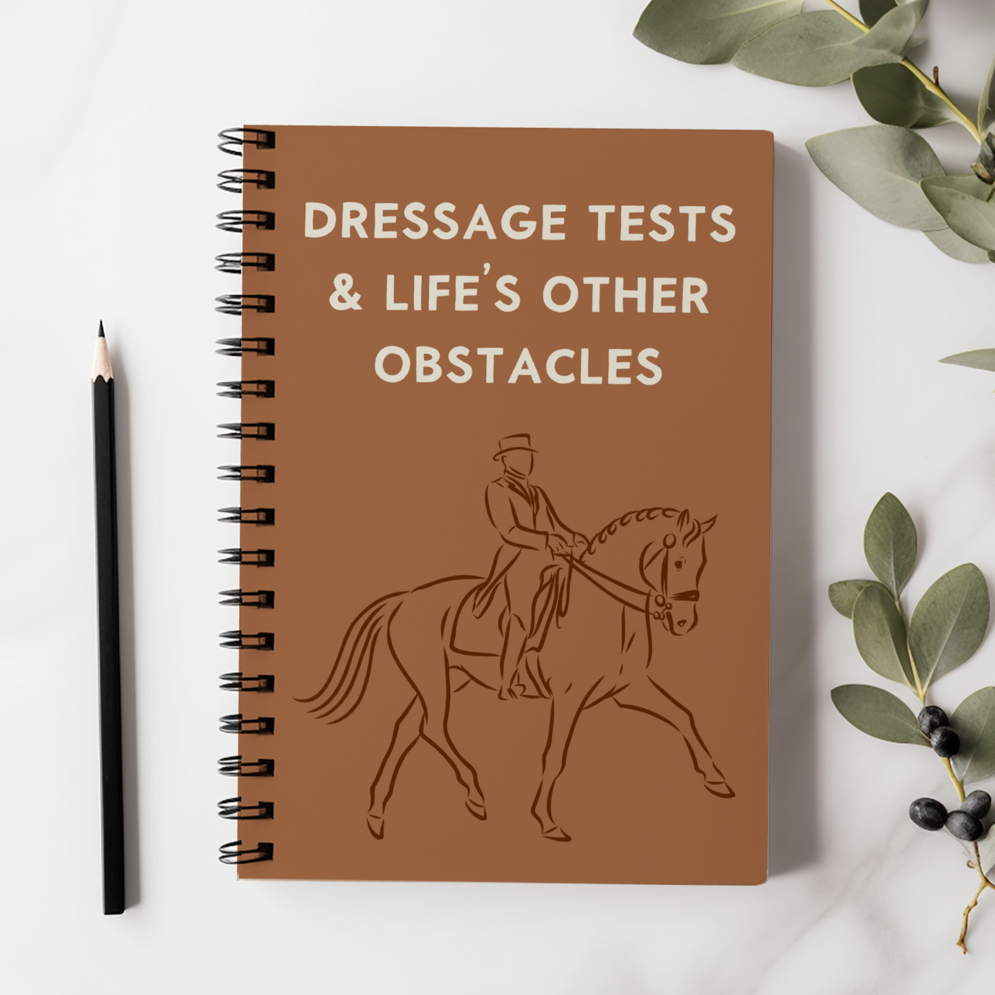 Dressage Spiral Notebook