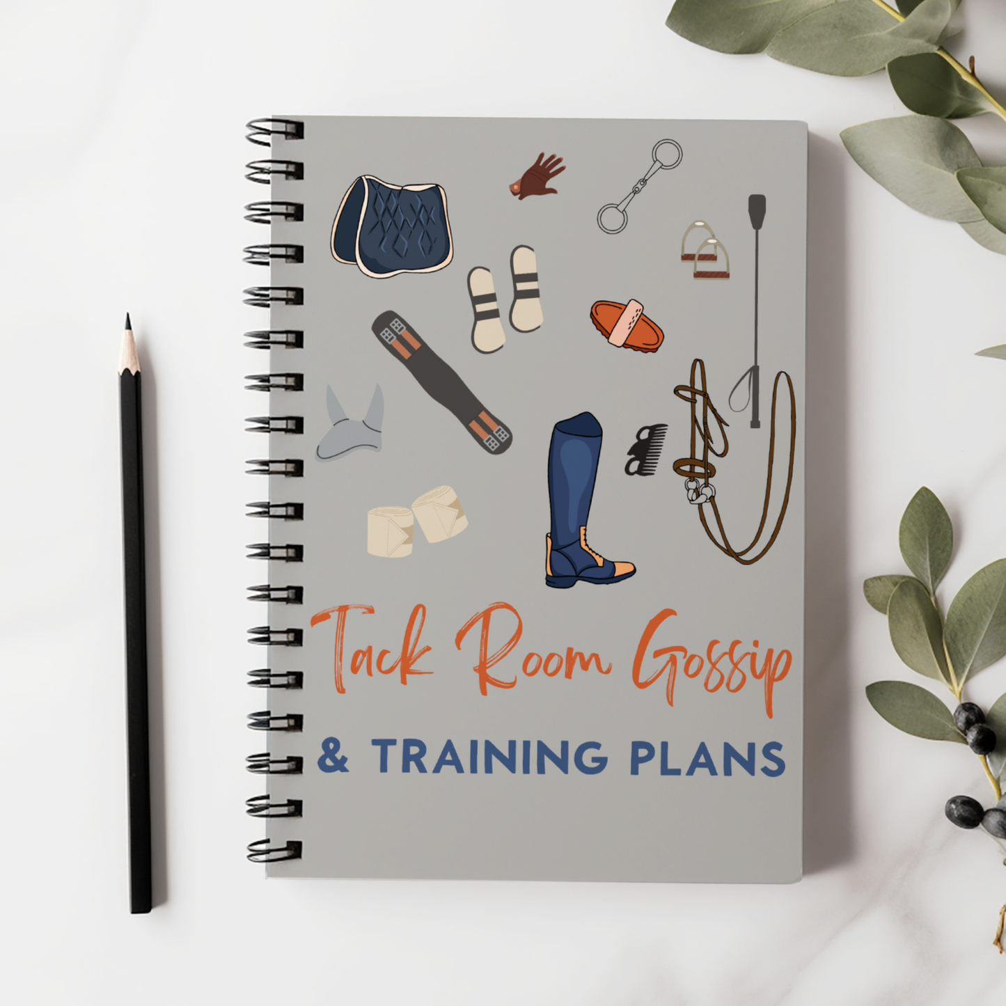 Tack Room Spiral Notebook
