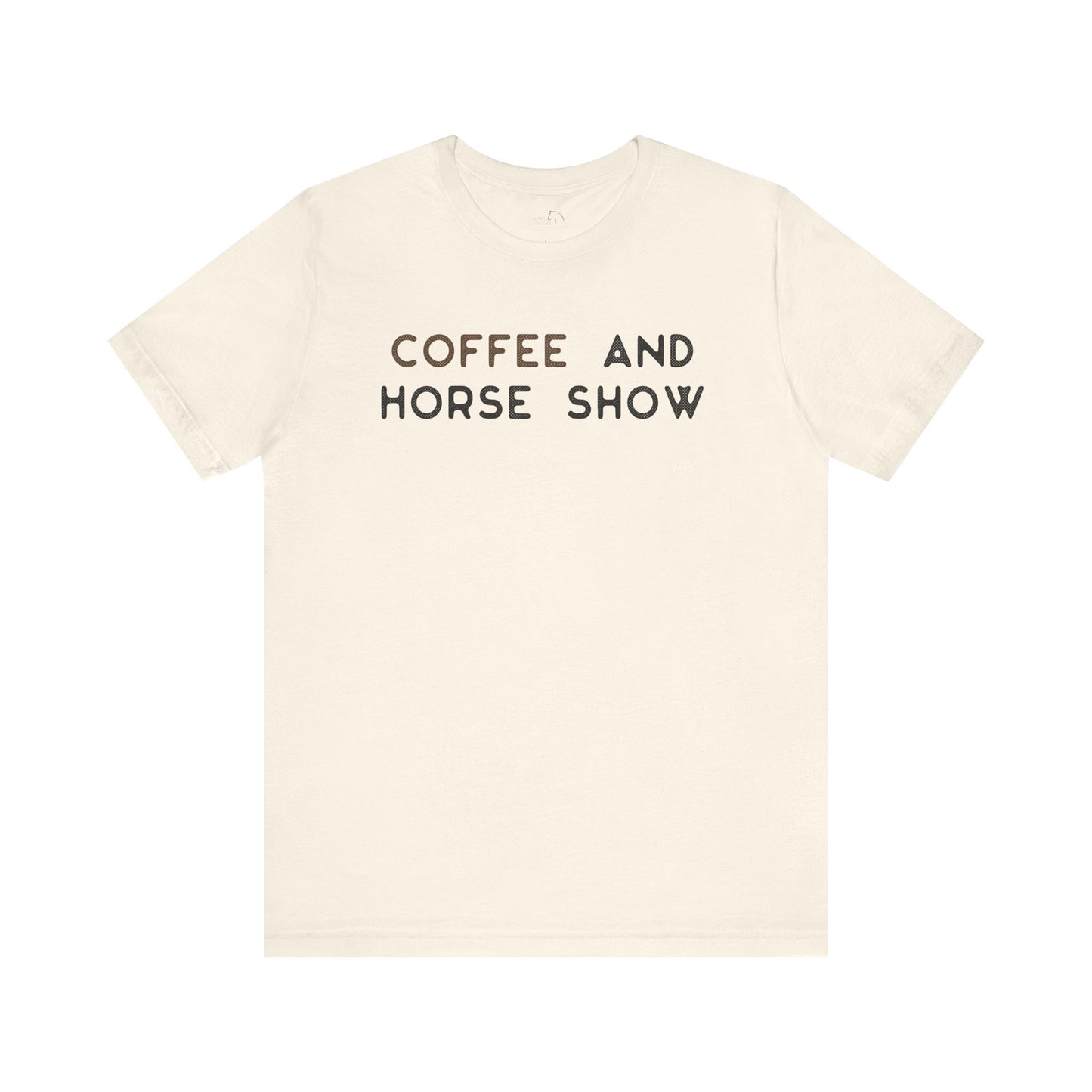 Horse coffee shirt