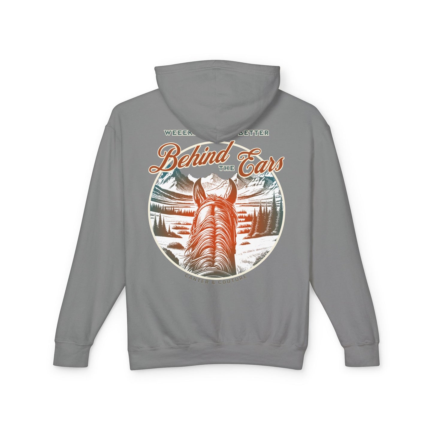 Behind The Ears Hoodie, Canter And Couture Hooded Sweatshirt