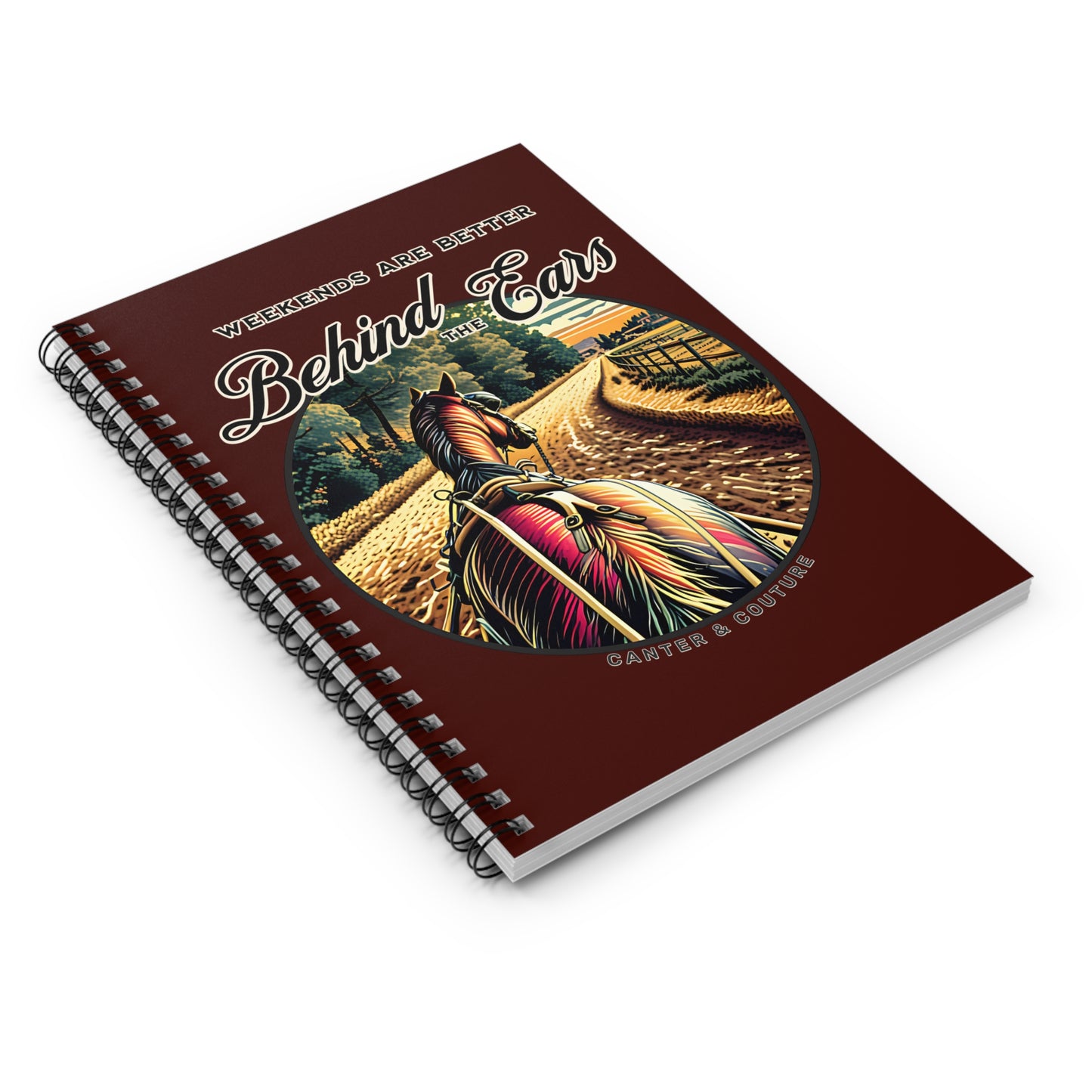 Behind The Ears – Single Driving Spiral Notebook