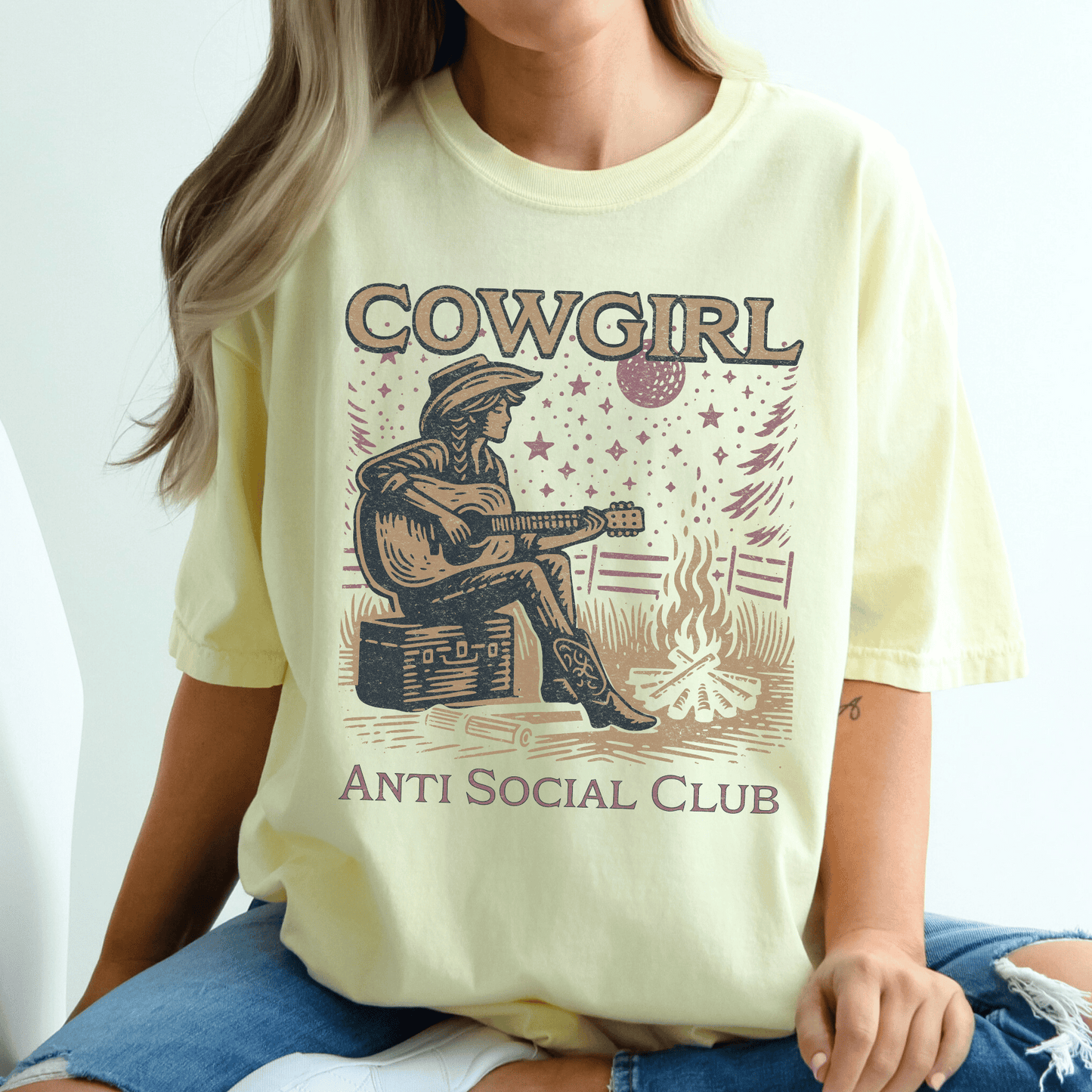 Cowgirl Anti Social Club Shirt