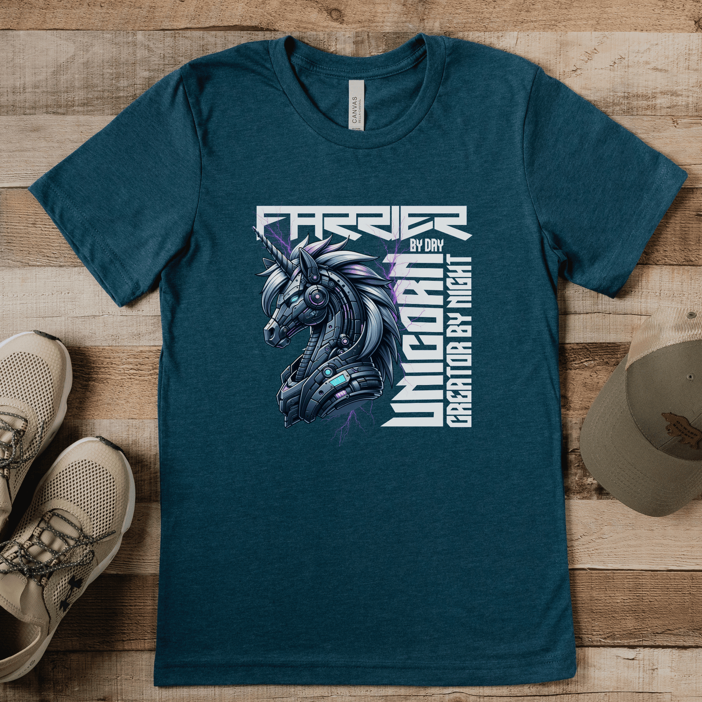 Farrier unicorn graphic shirt