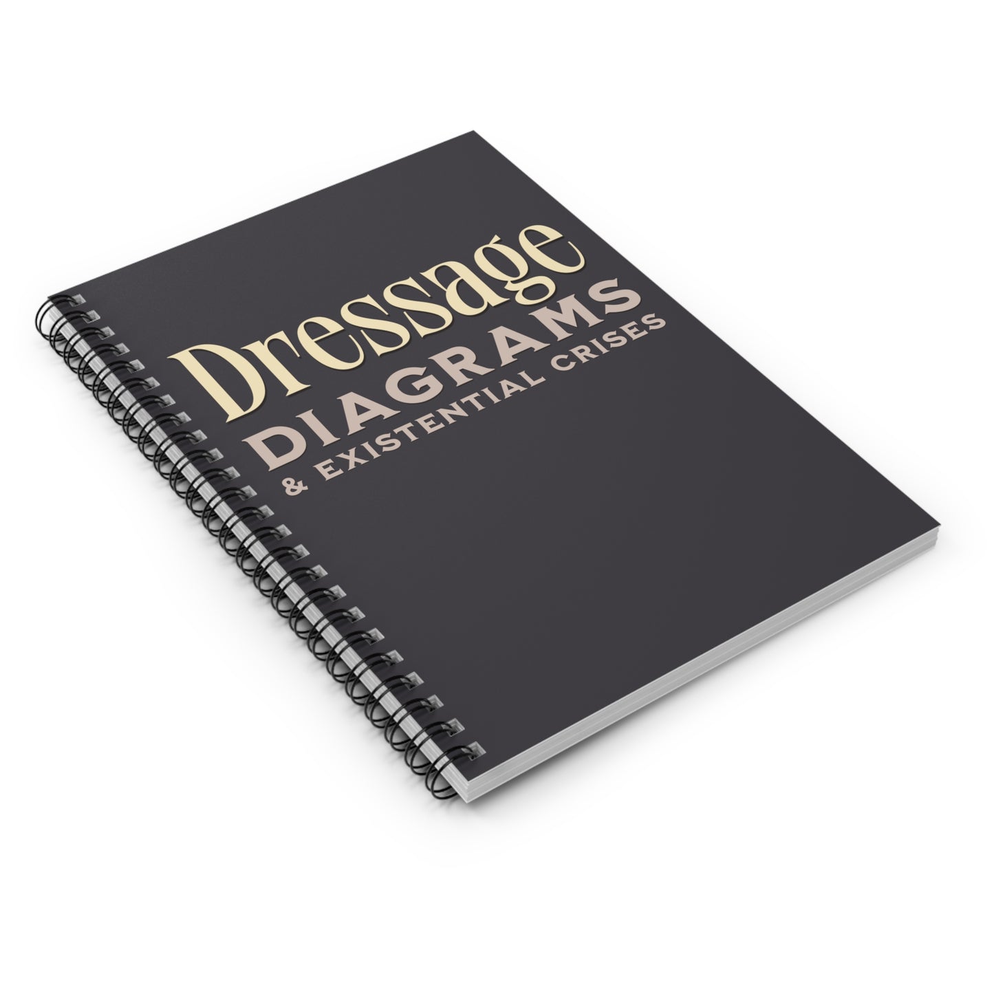 Dressage Spiral Notebook