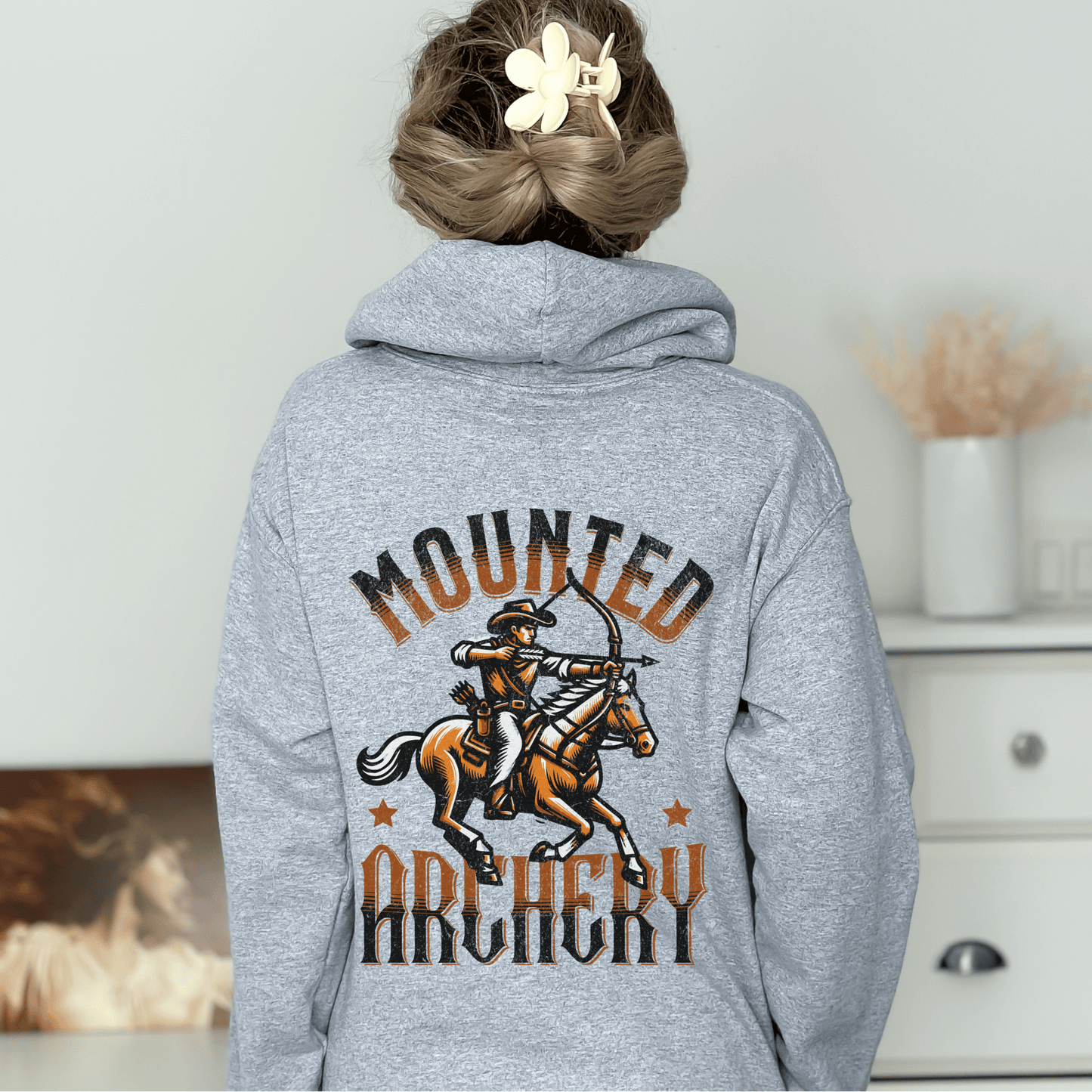 Mounted archery hoodie