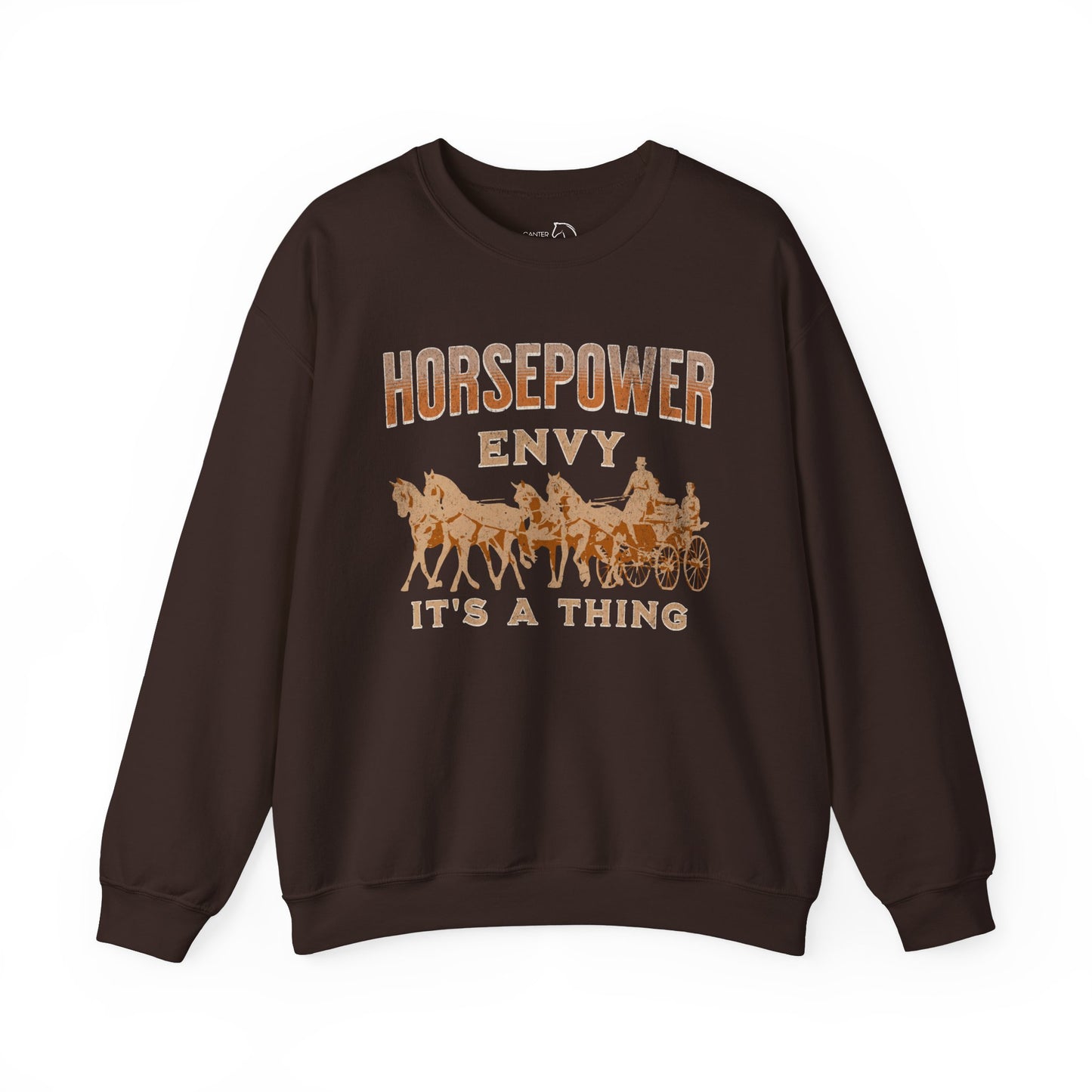 Horse driving sweatshirt