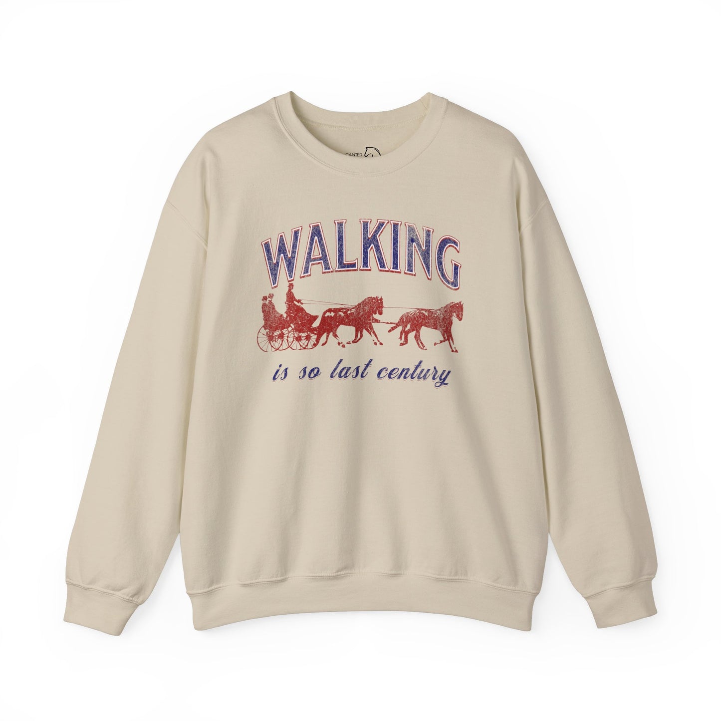 Horse driving sweatshirt