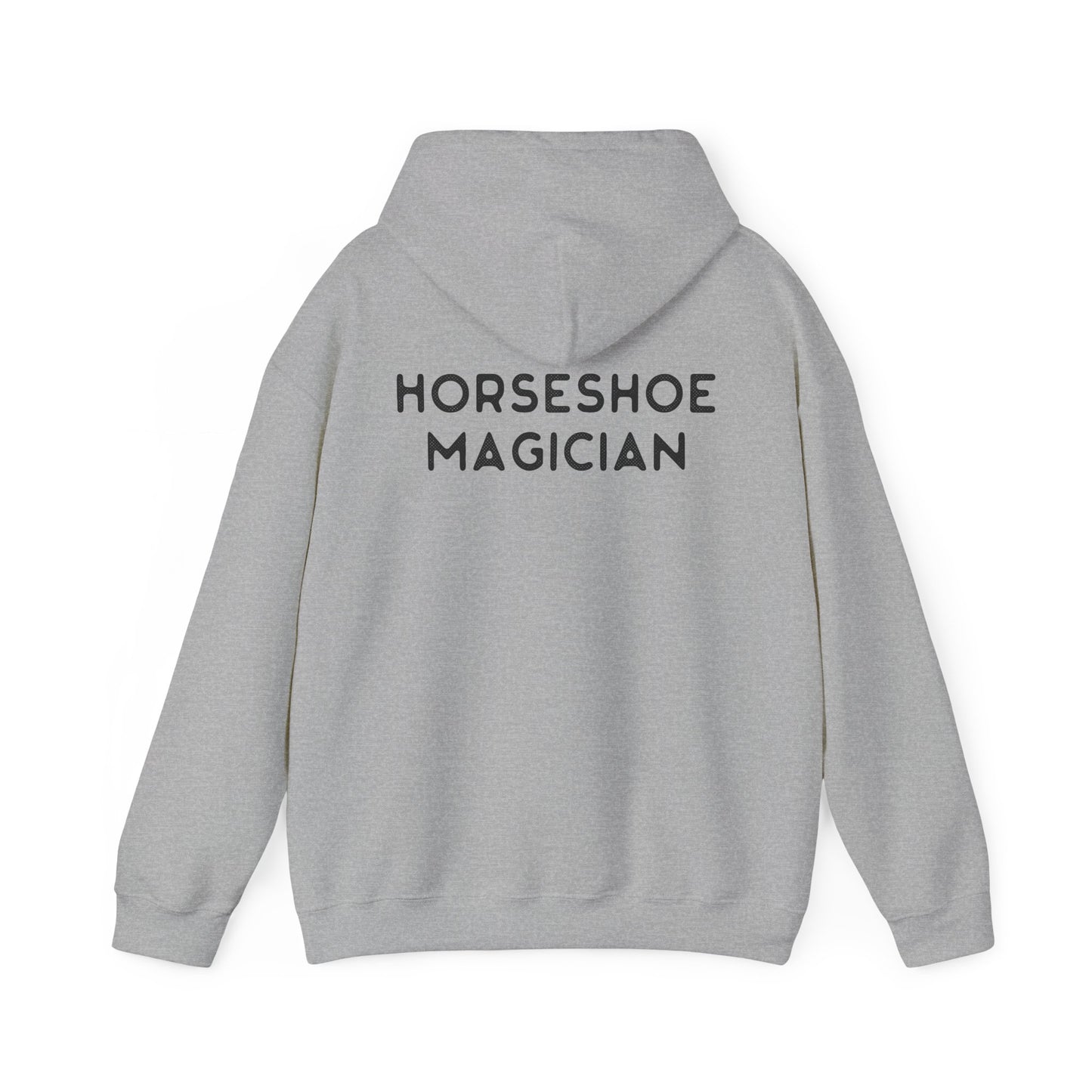 Horseshoe Magician, farrier hoodie